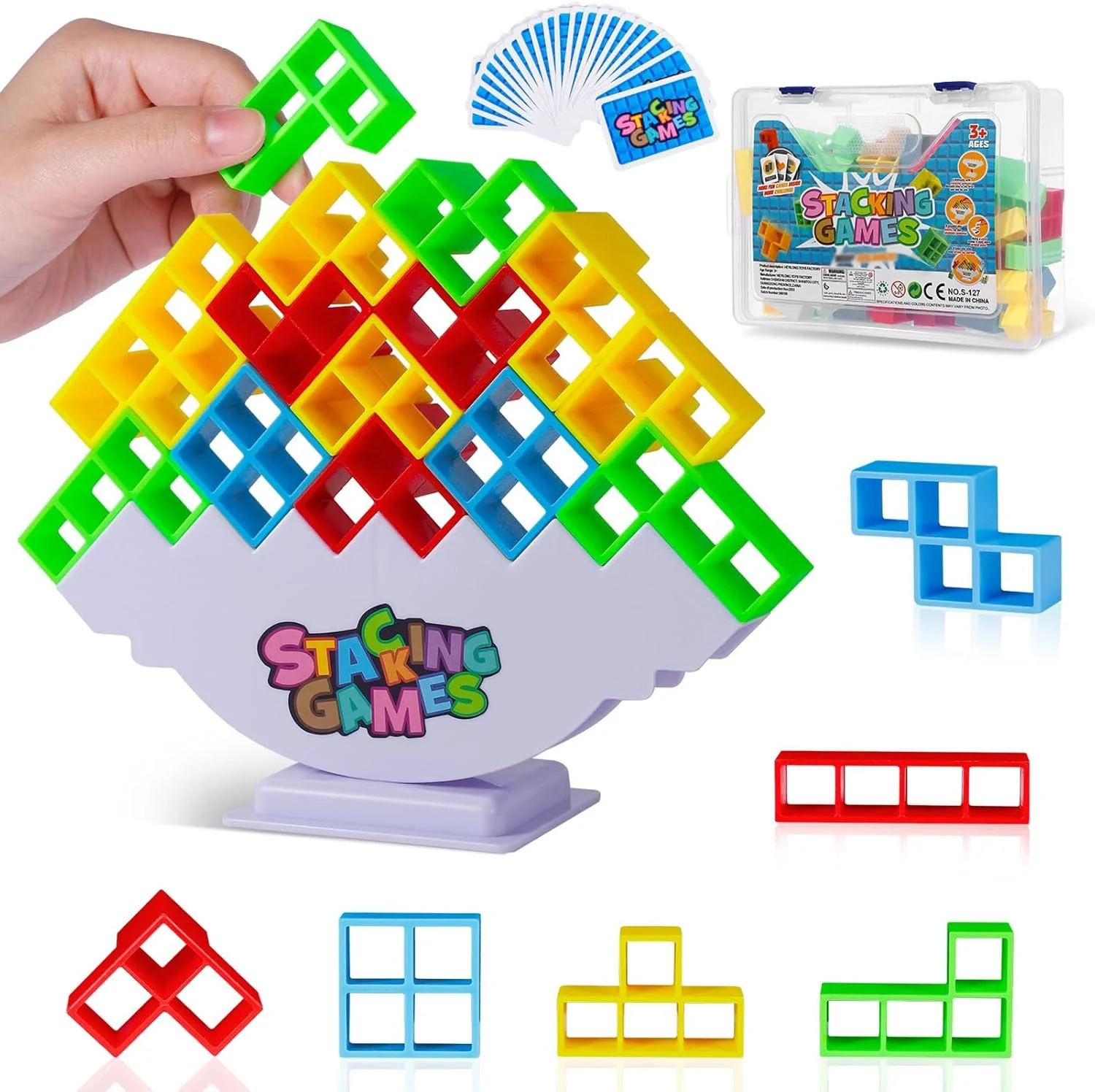 48 Piece Stacking Game - Image 4