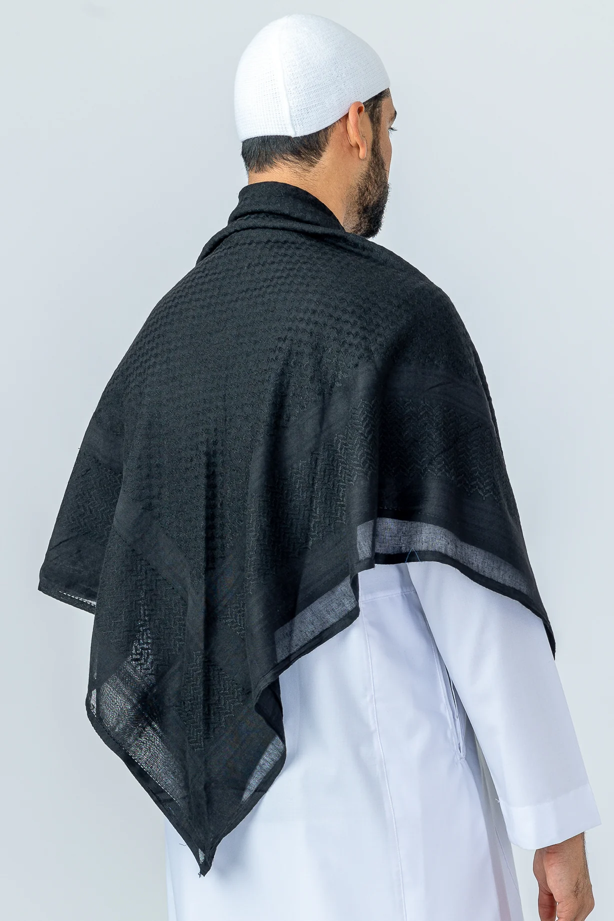 Arab Black Shemagh - Image 5