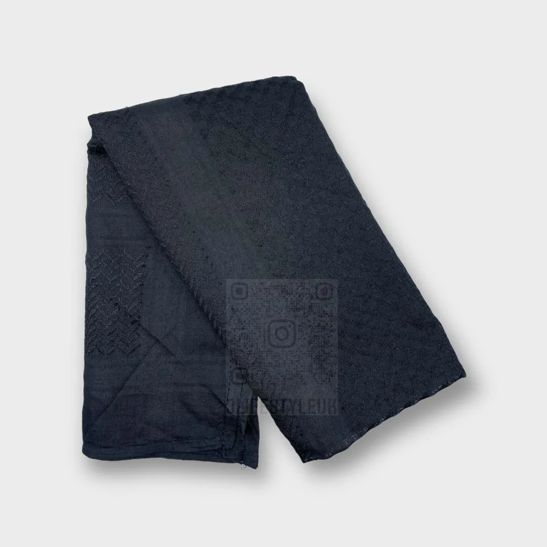 Arab Black Shemagh - Image 7