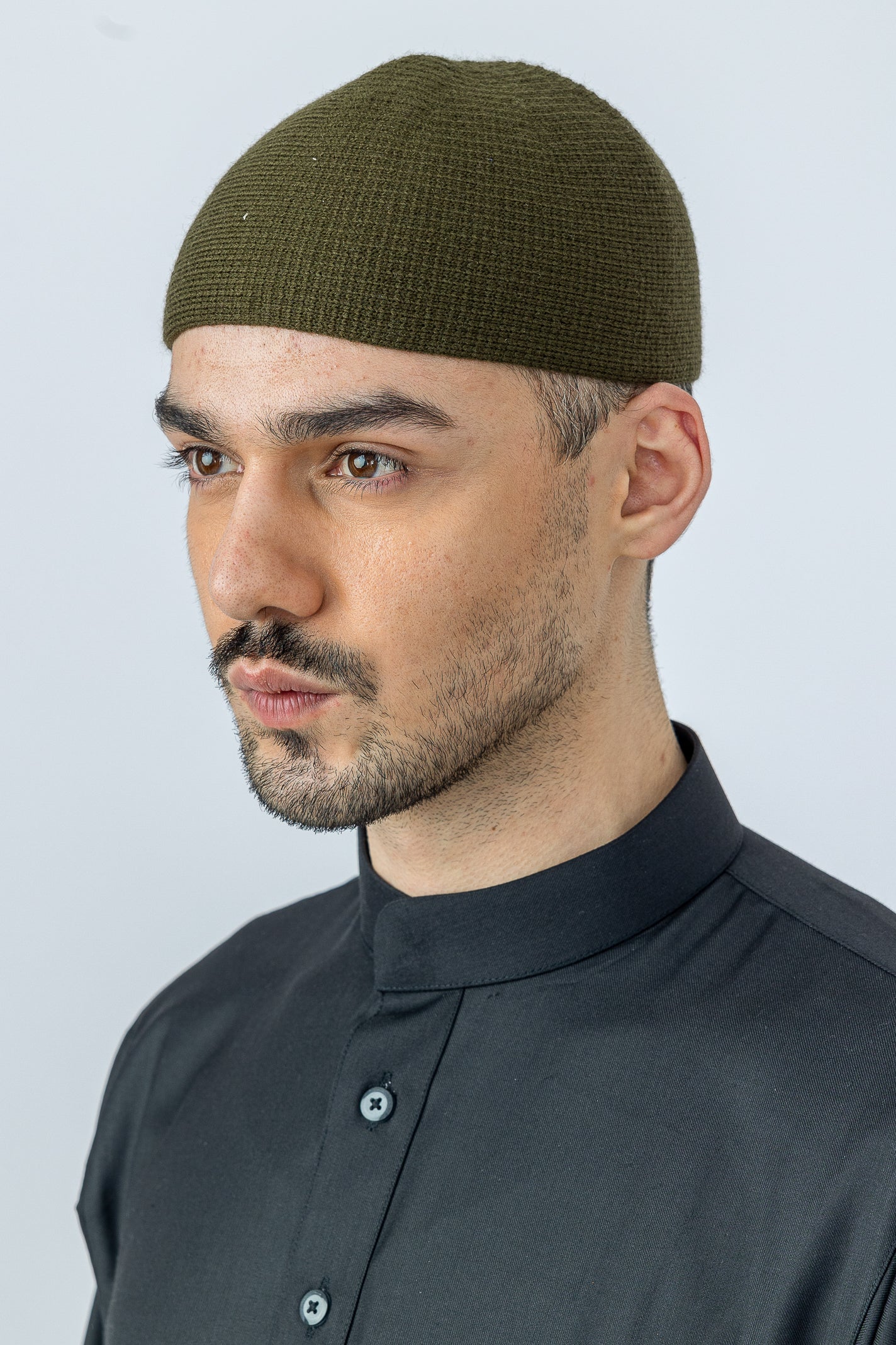 Army Green Turkish Head Cap - Image 2