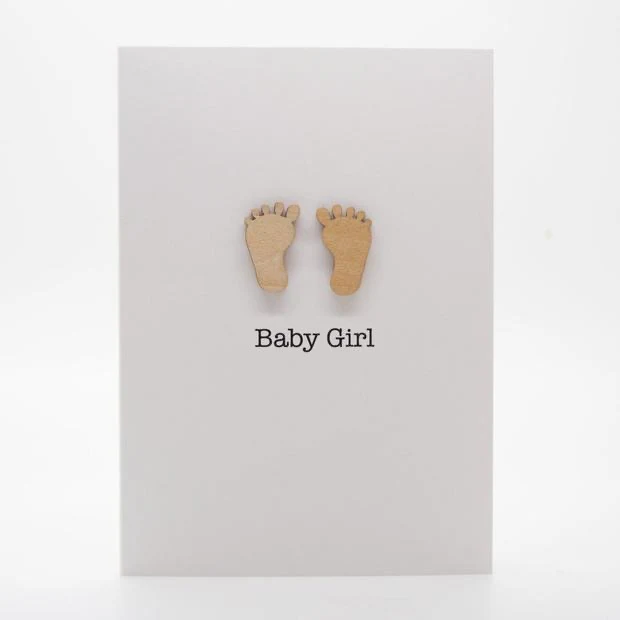 Baby Girl Greeting Card