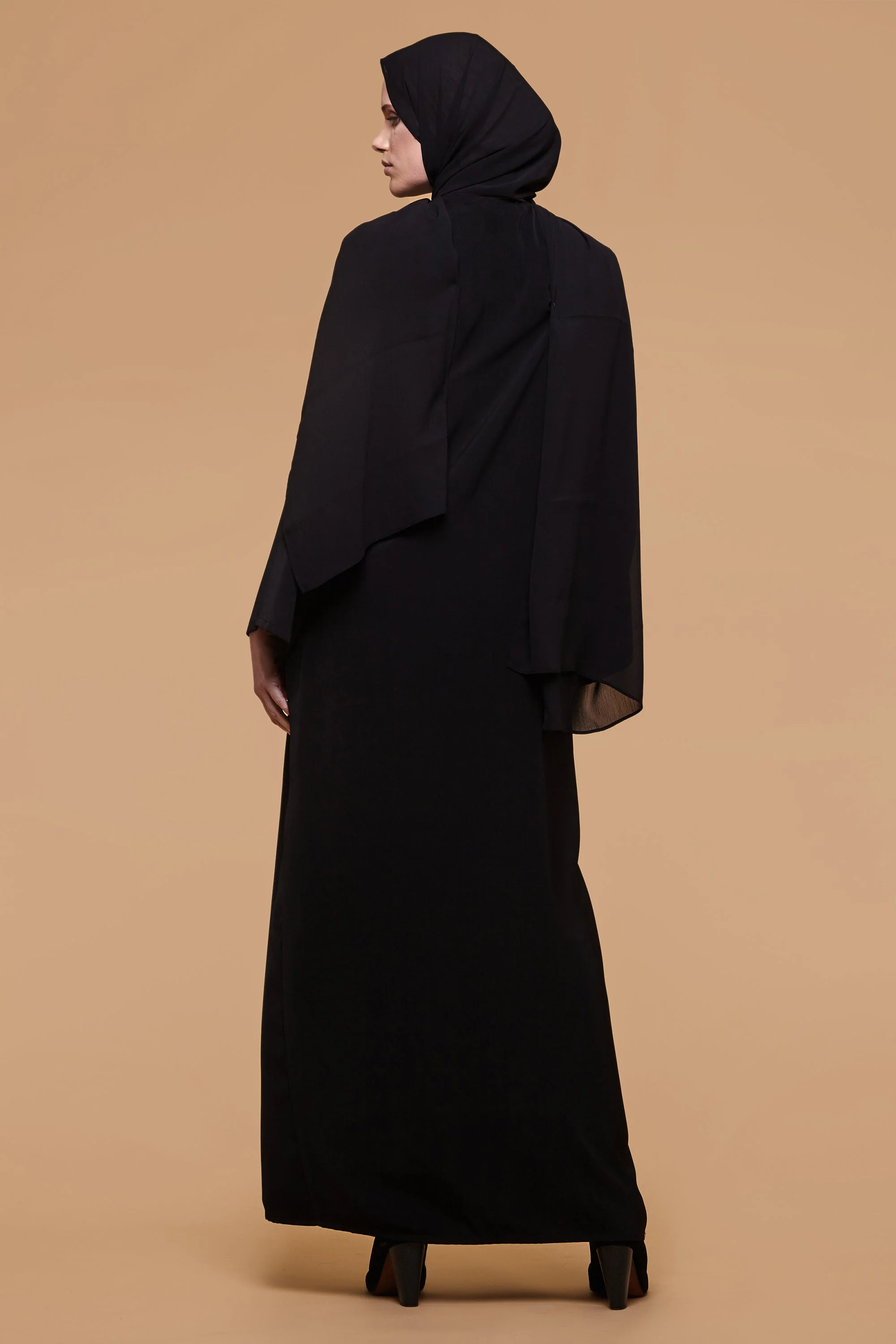 Black Soft Touch Kimono - Image 4