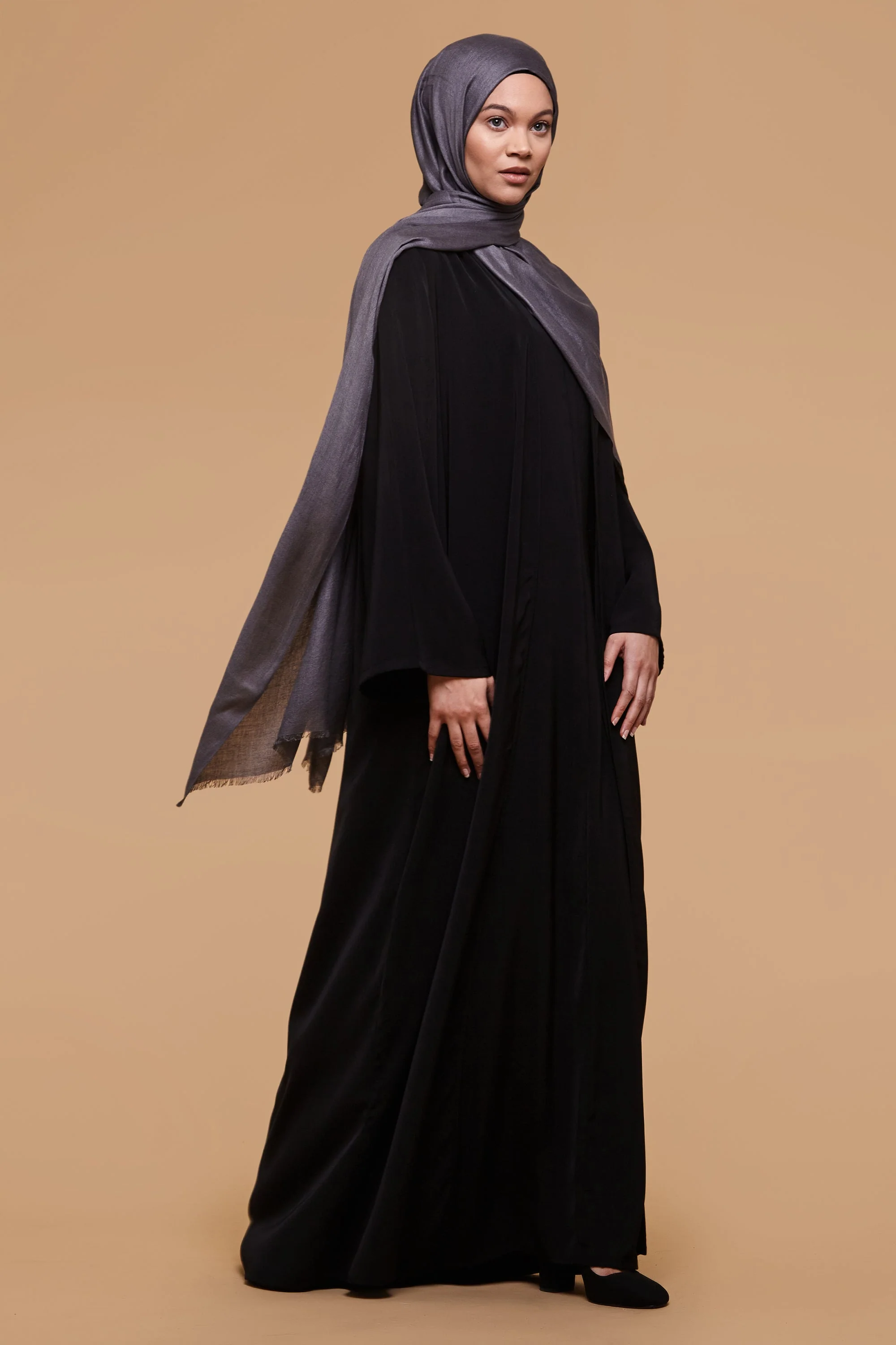 Black Soft Touch Kimono - Image 7