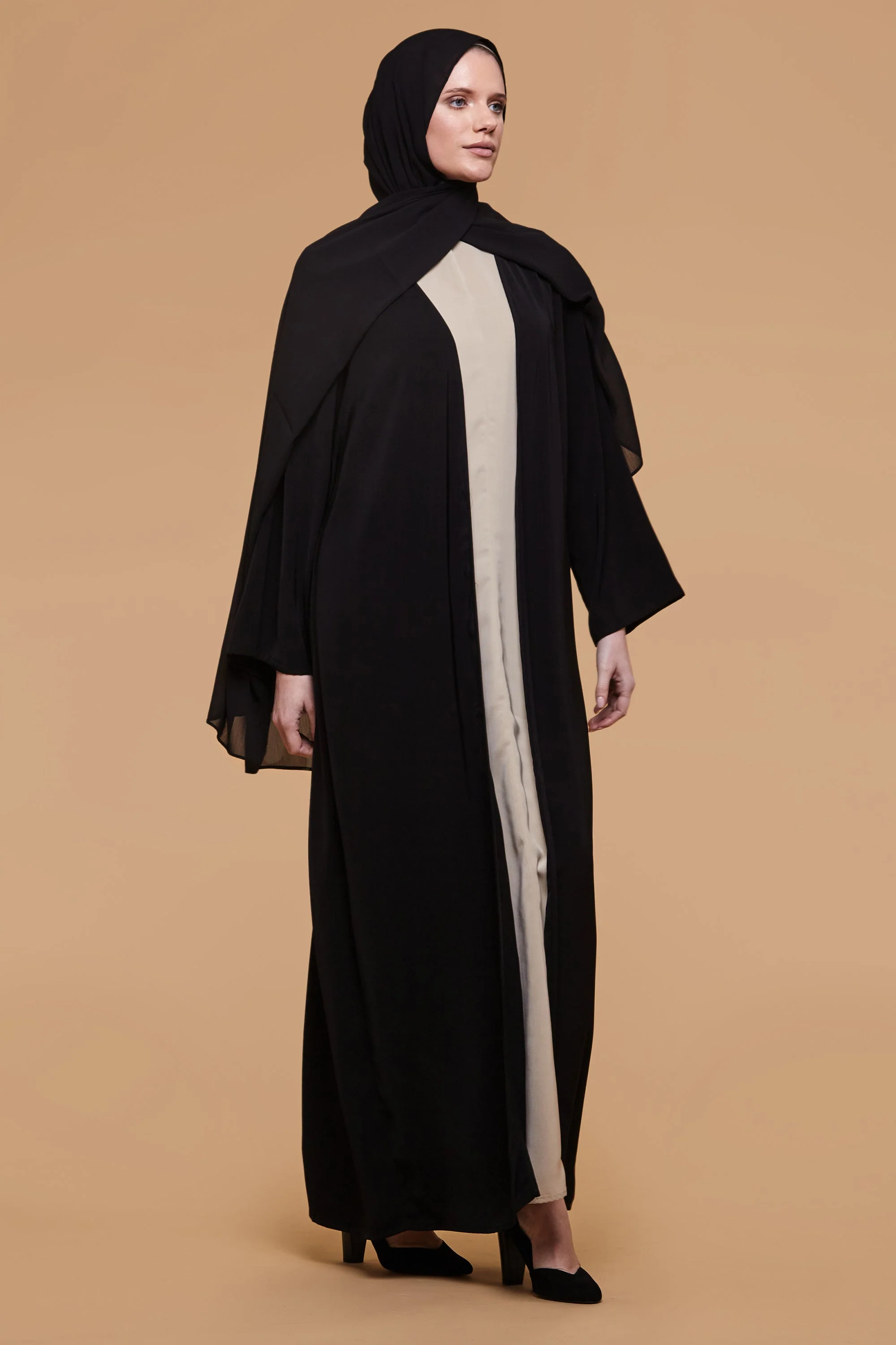 Black Soft Touch Kimono - Image 9