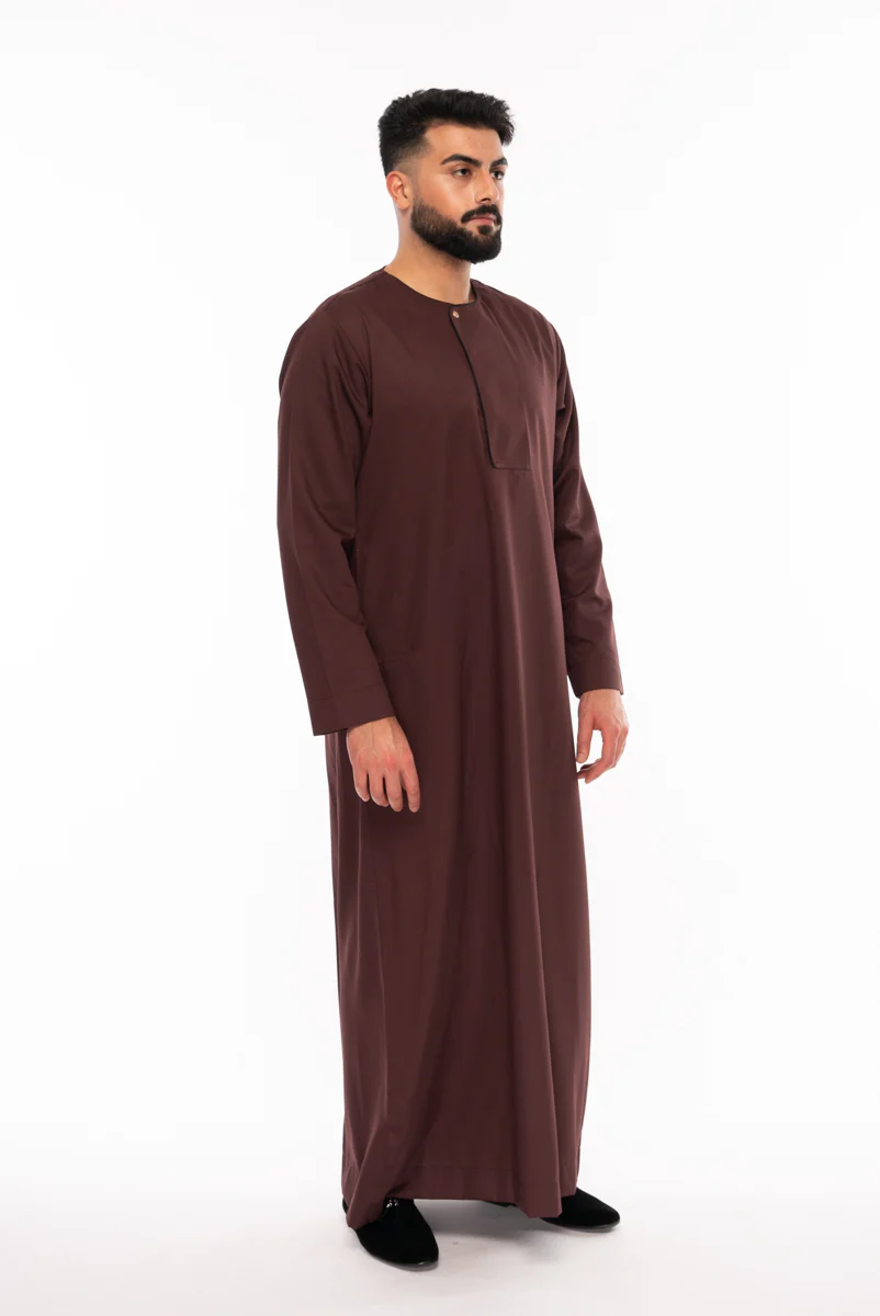 Burgundy Kids|Toddler Jubbah - Image 2