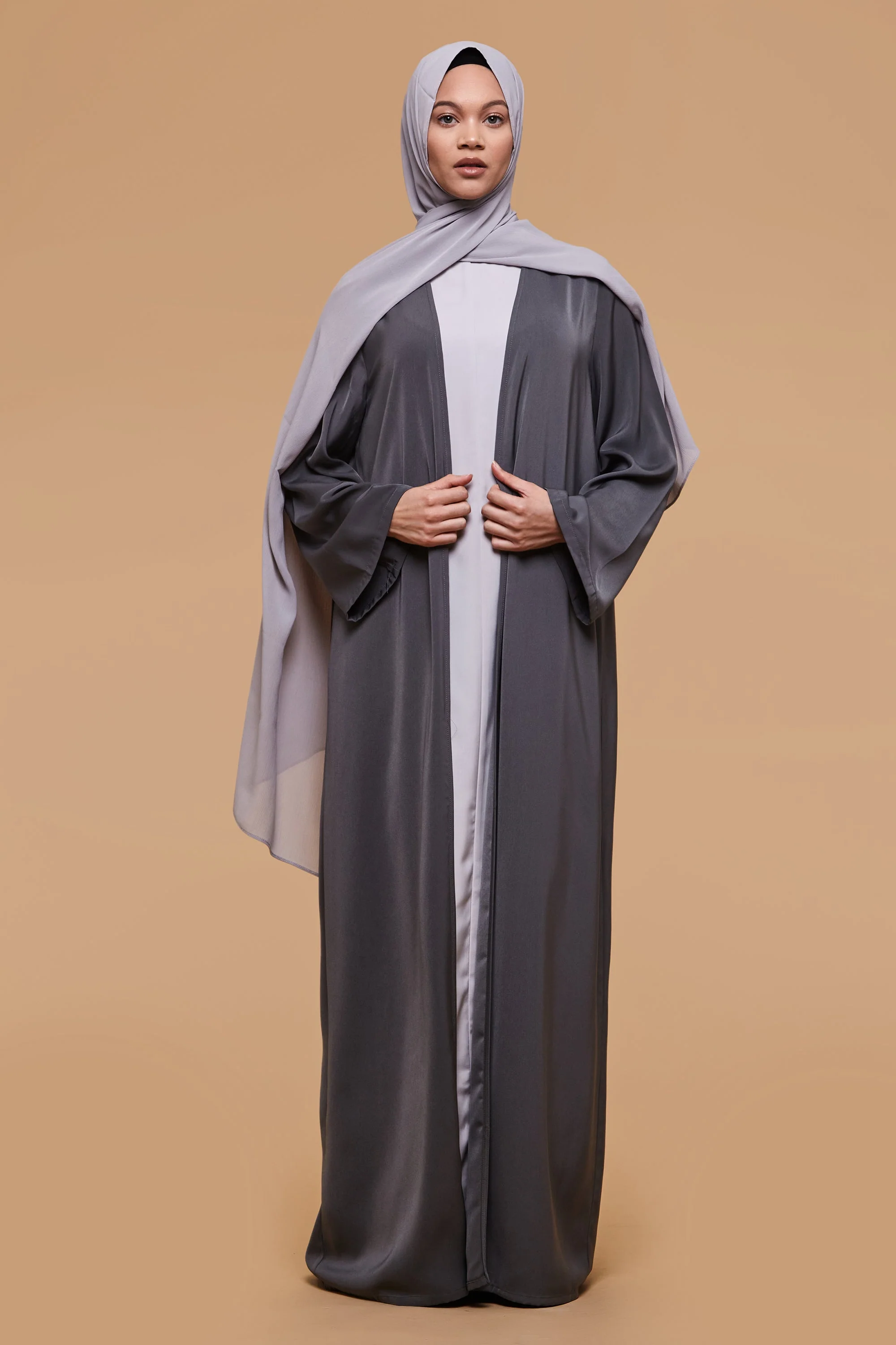 Charcoal Soft Touch Kimono - Image 6
