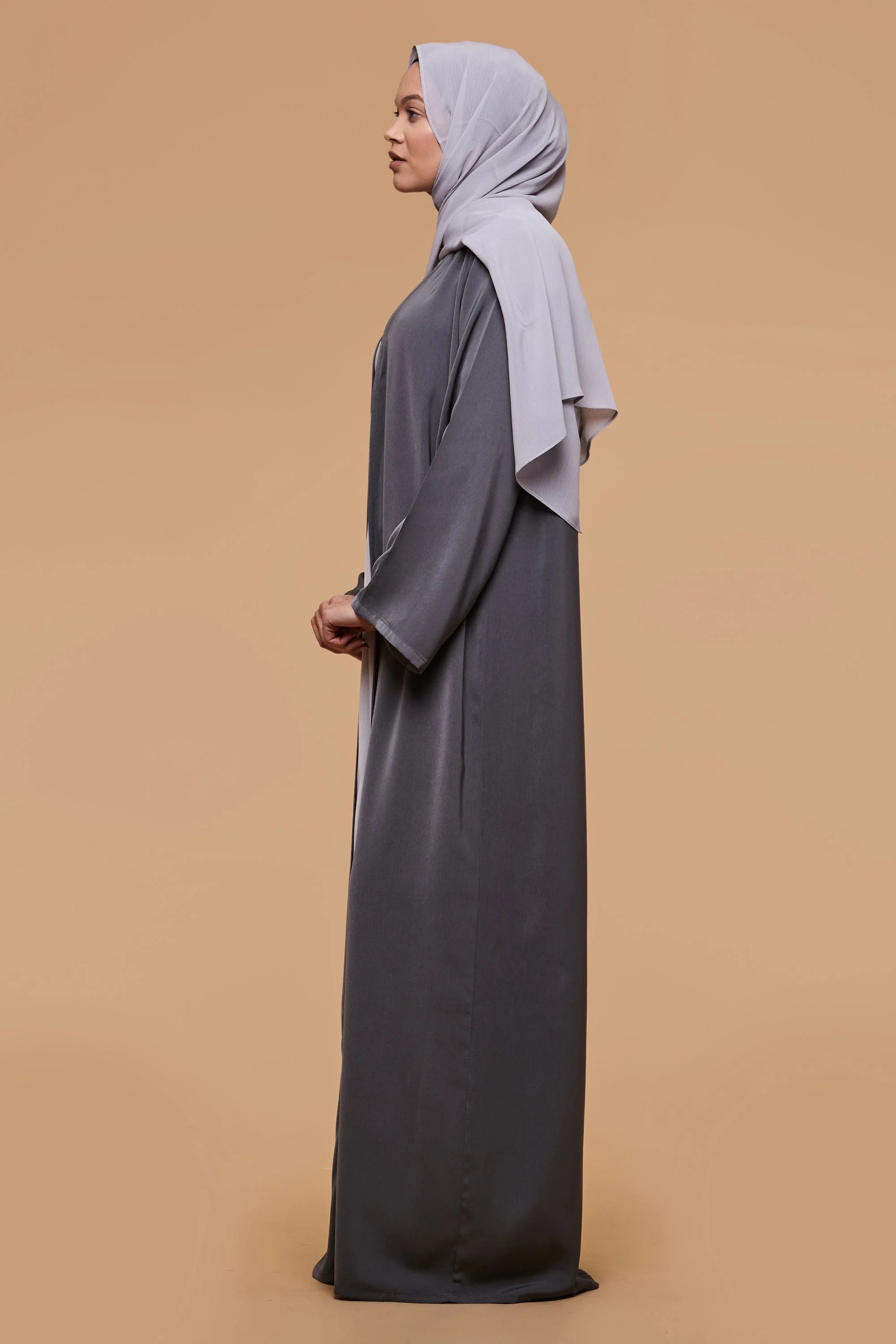 Charcoal Soft Touch Kimono - Image 7