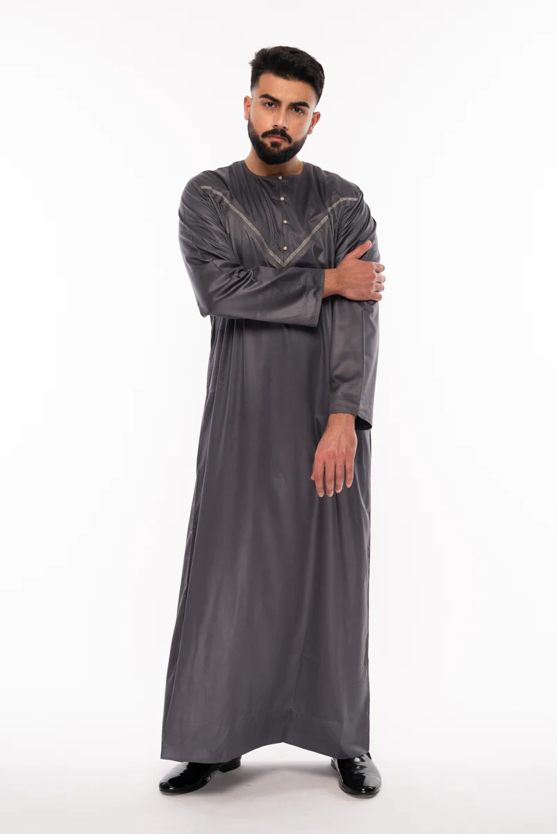 Charcoal Toddler|Boys Omani - Image 4