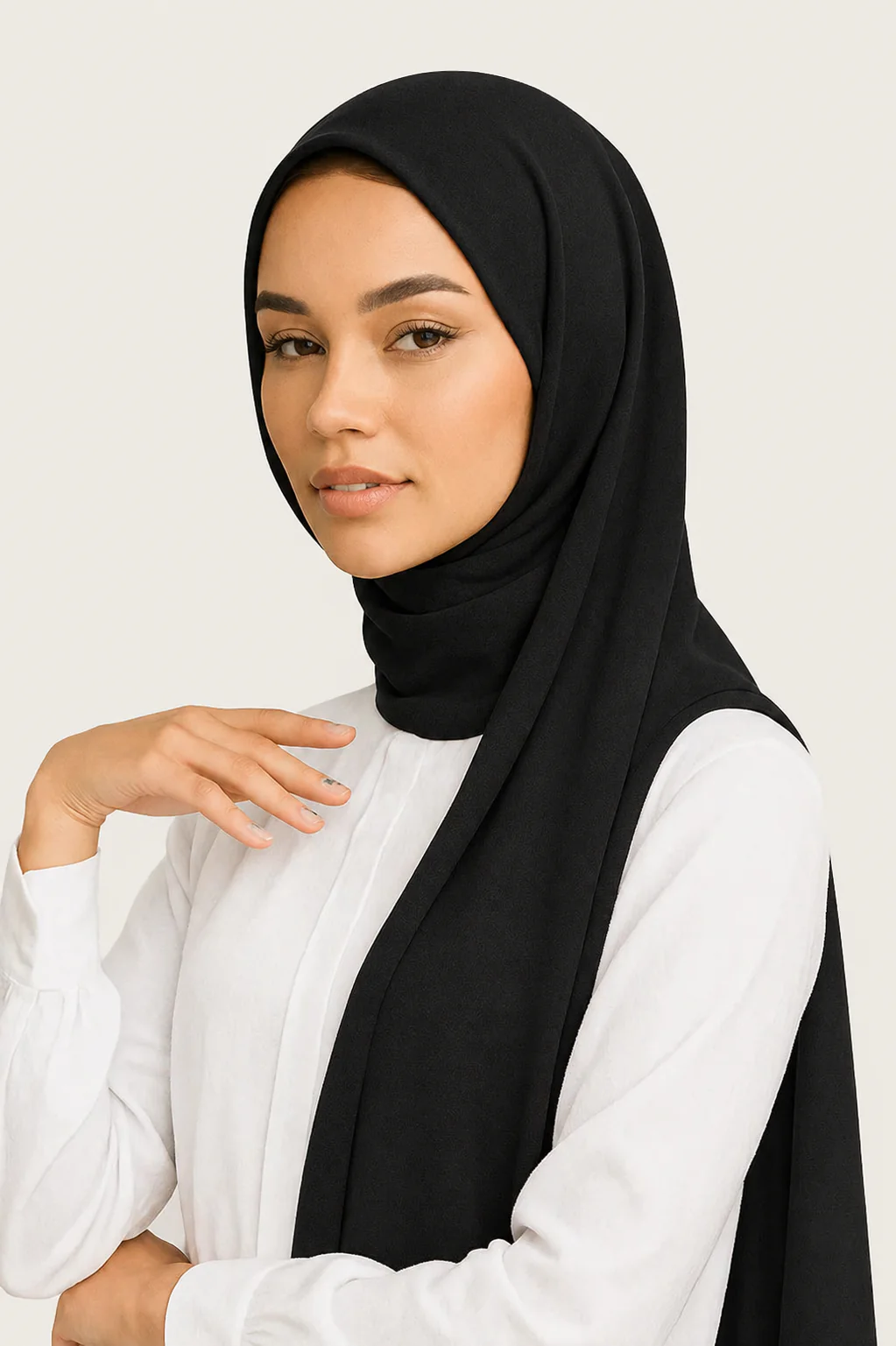 Chiffon Instant Hijab with Tube - Image 12