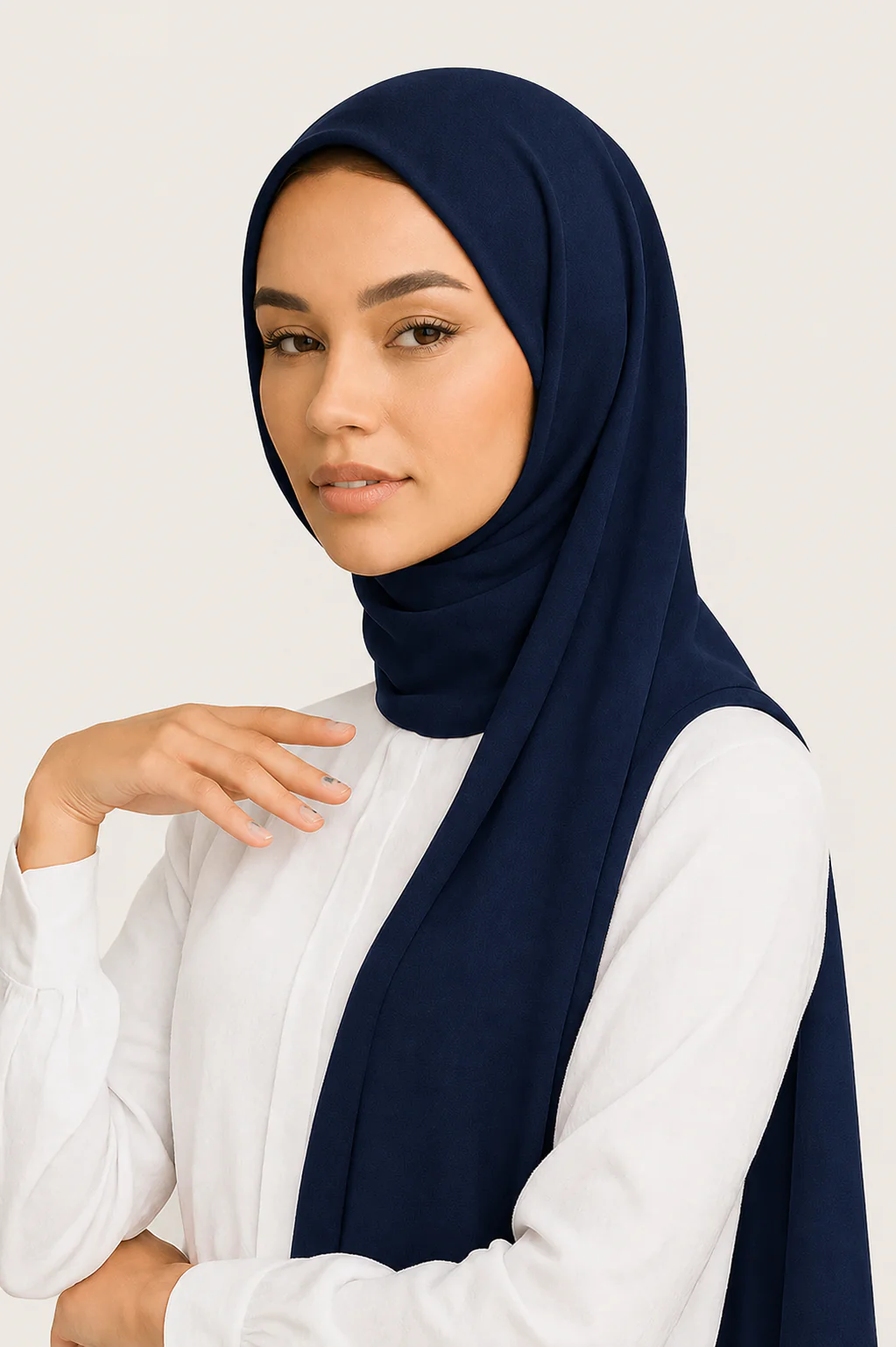 Chiffon Instant Hijab with Tube - Image 13