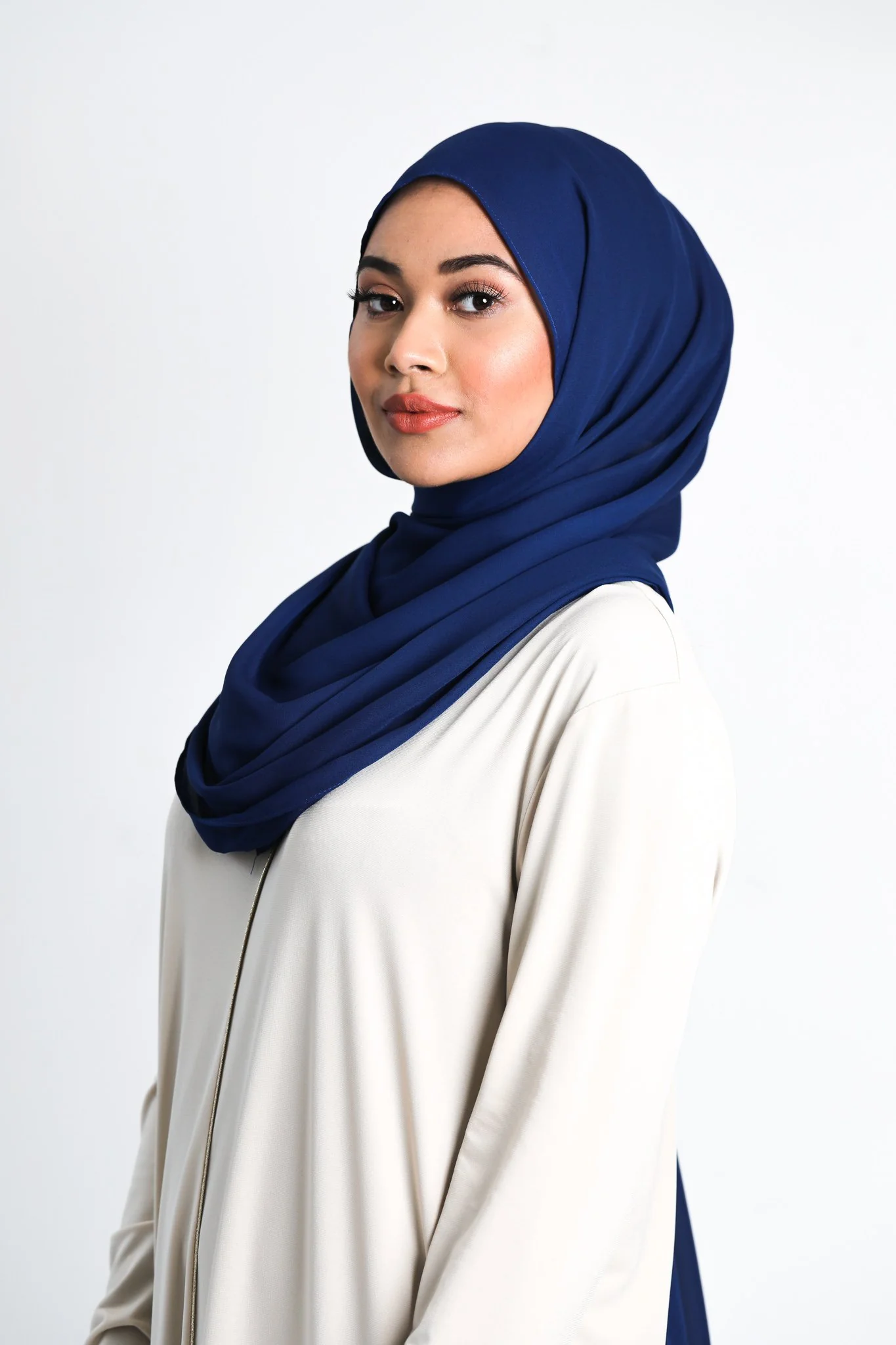 Chiffon Scarf | Royal Blue - Image 3