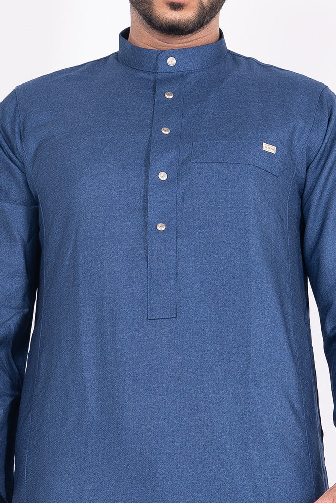 Cobalt Blue Winter Thobe - Image 2