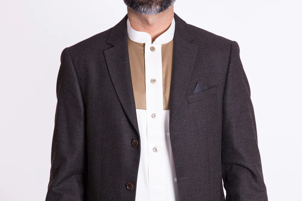 Cream Gold Patch Jubba - Image 5