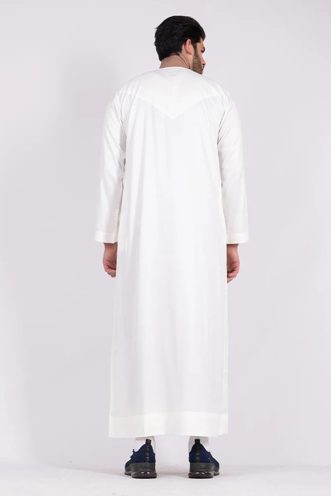 Cream Omani Thobe - Image 5