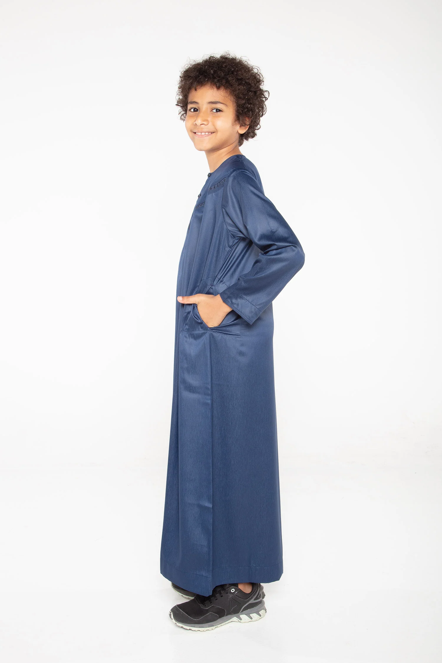 Dark Navy Toddler|Boys Omani - Image 3