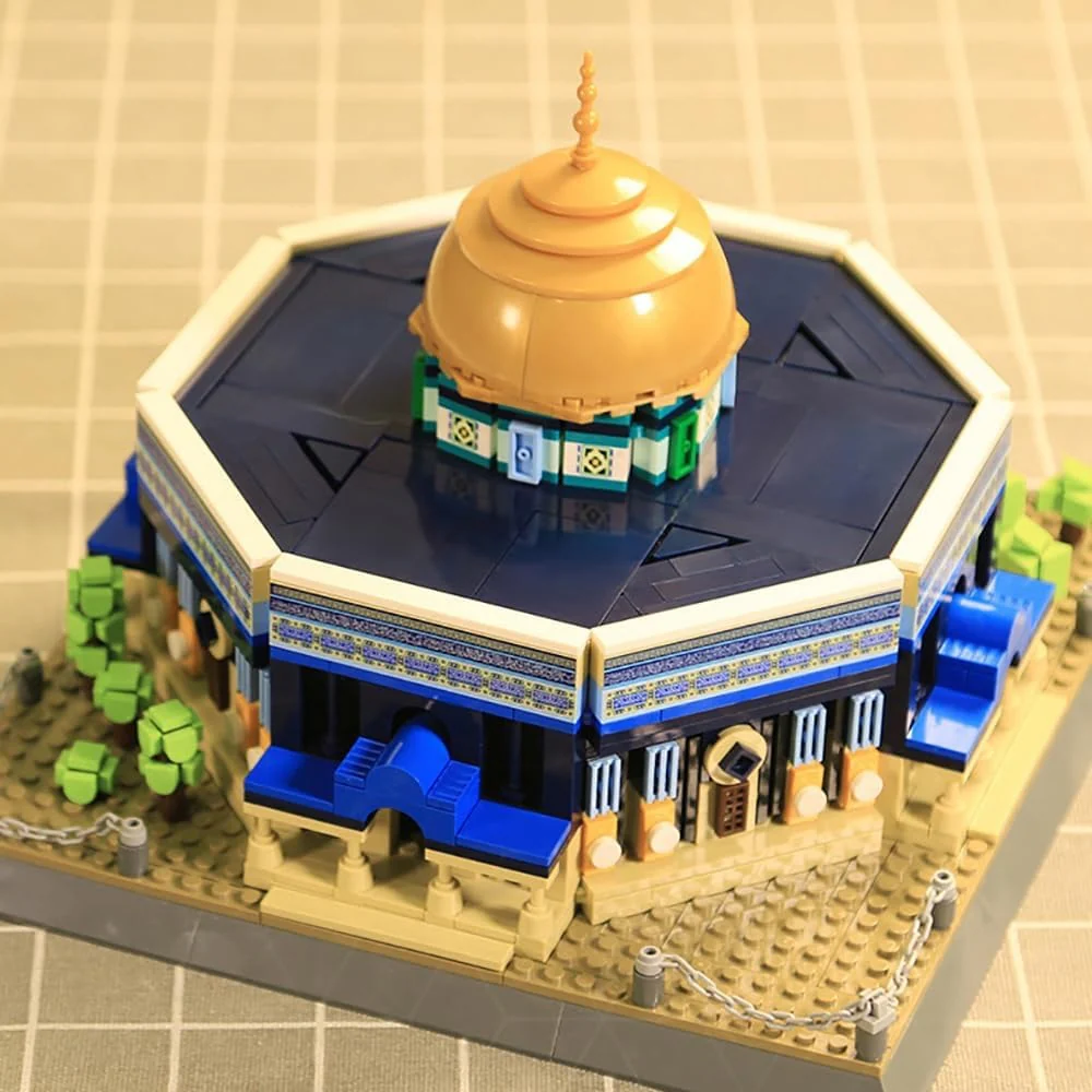 Dome Of The Rock Bricks Islamic Toy Building Blocks - Image 3
