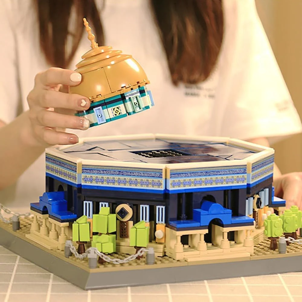 Dome Of The Rock Bricks Islamic Toy Building Blocks - Image 6