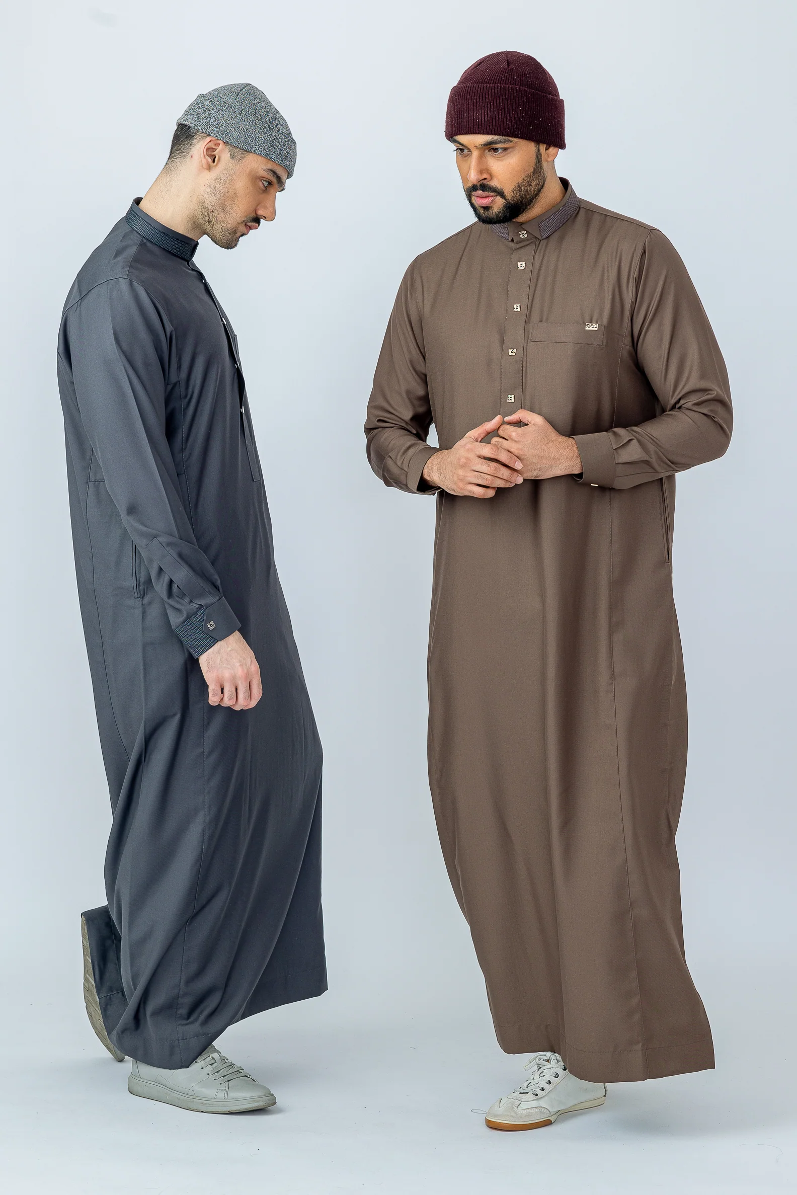 Double Collar D505 Army Brown - Image 2