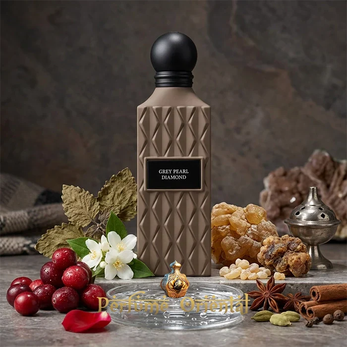 IBRAQ Grey Pearl Diamond Perfume - Image 2