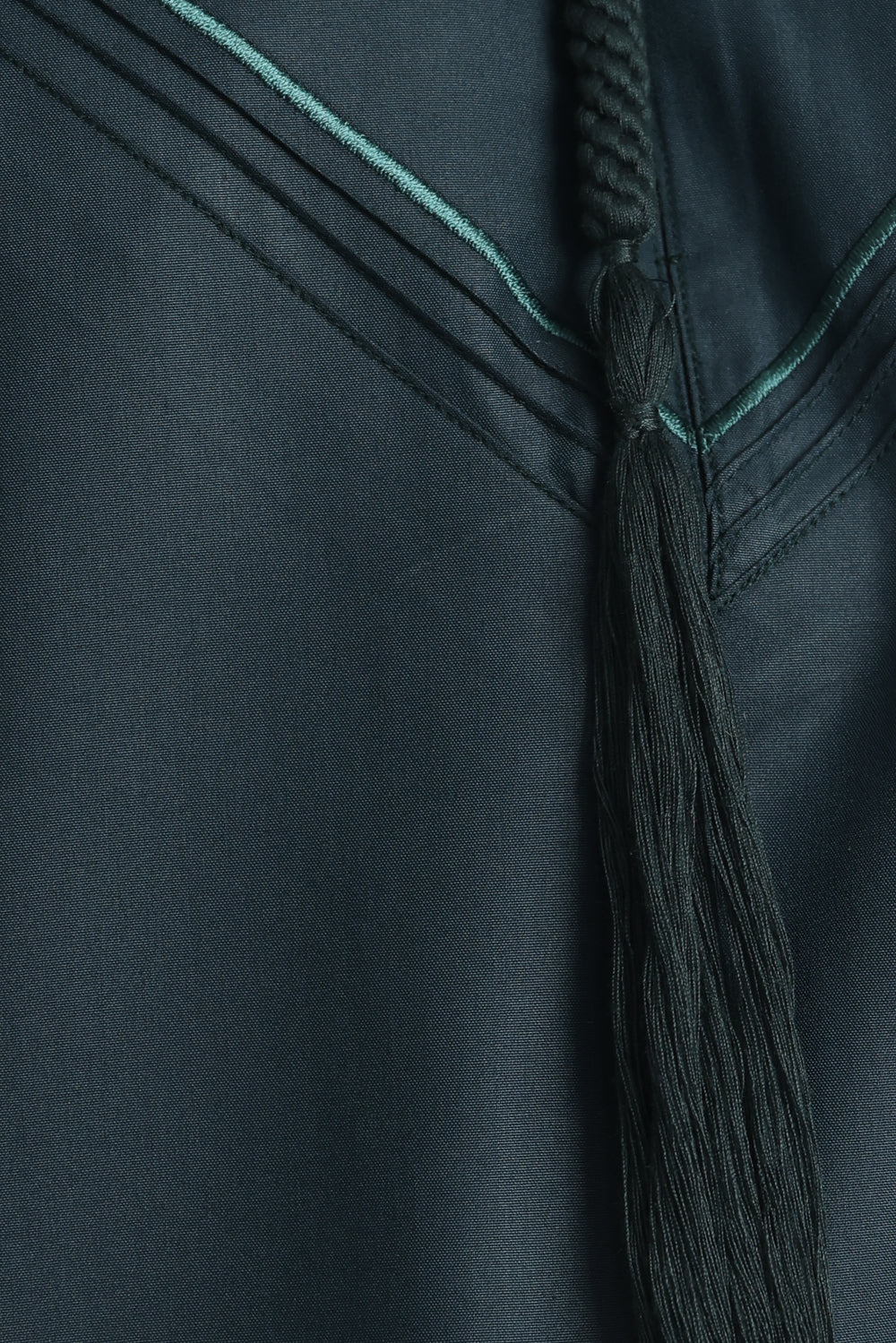 J101 Jungle Green Pleated Emirati Thobe - Image 7