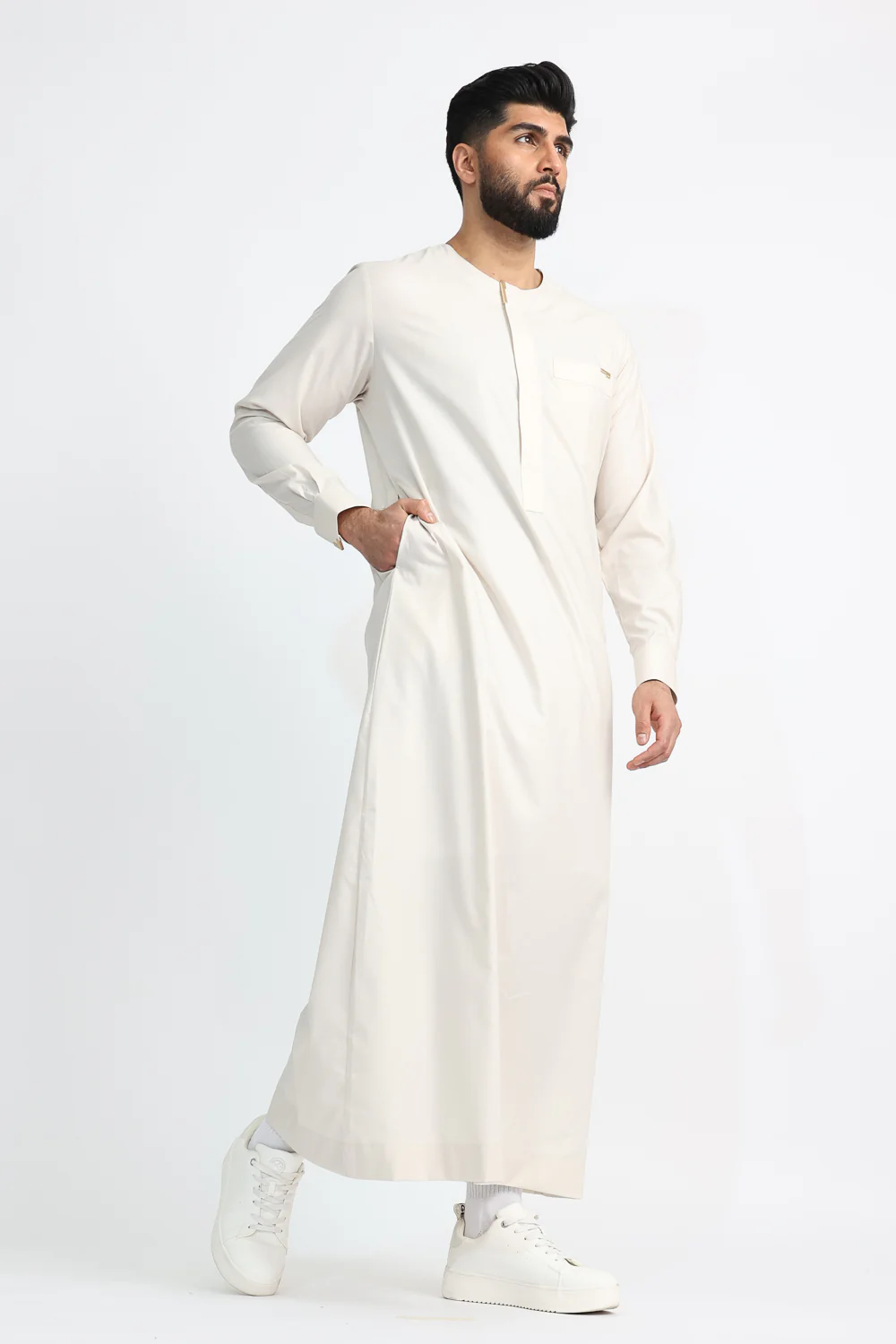 J108 Premium Cream Buckle Omani - Image 3