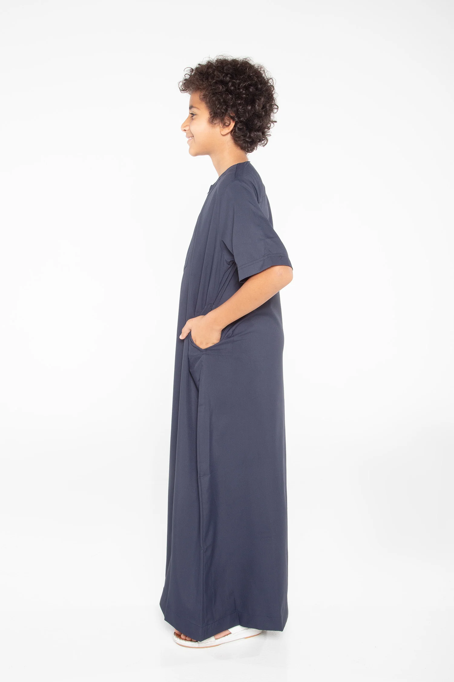 J110 Boys Cyan Short Sleeve - Image 3