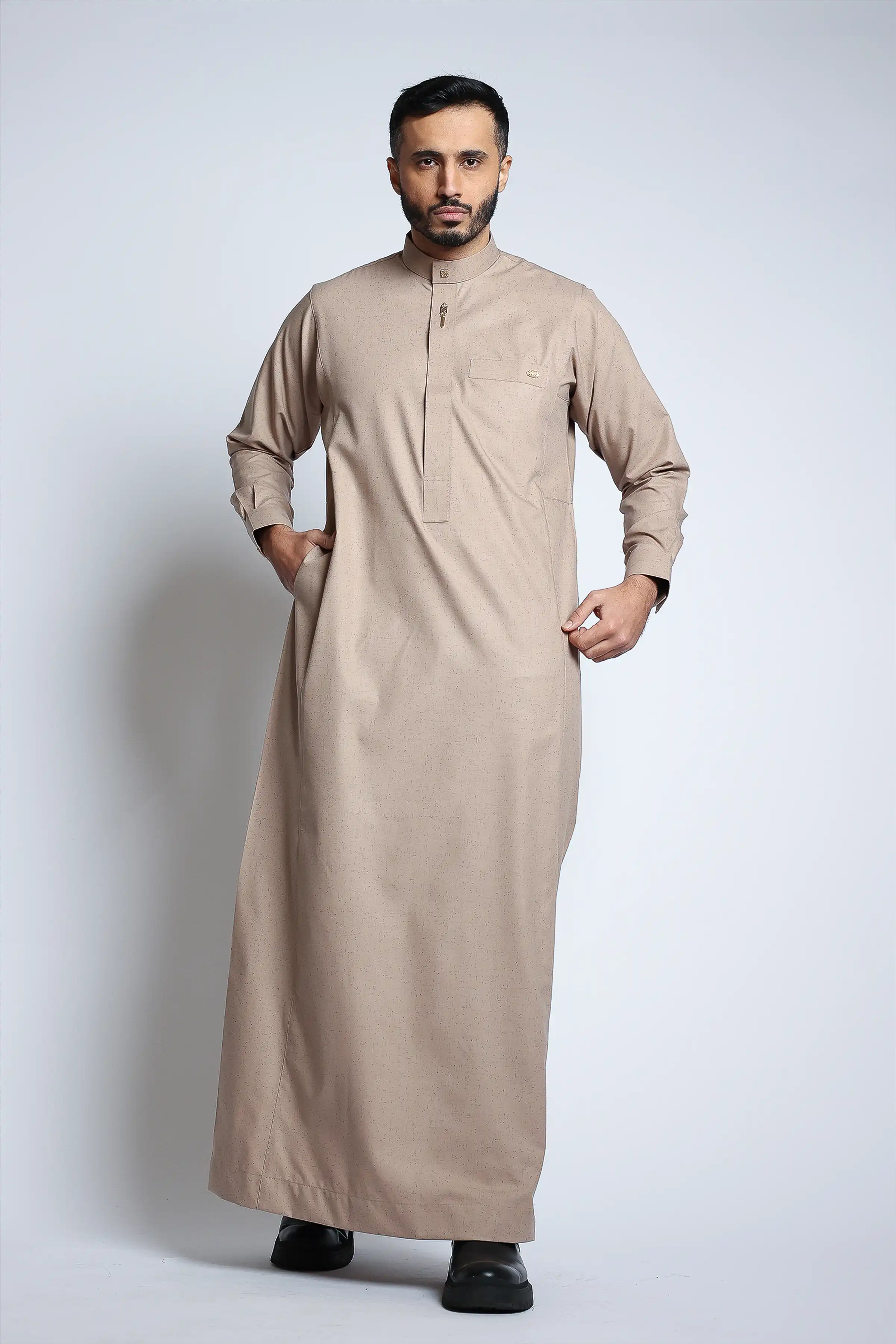 J134 Peach Thobe - Image 2
