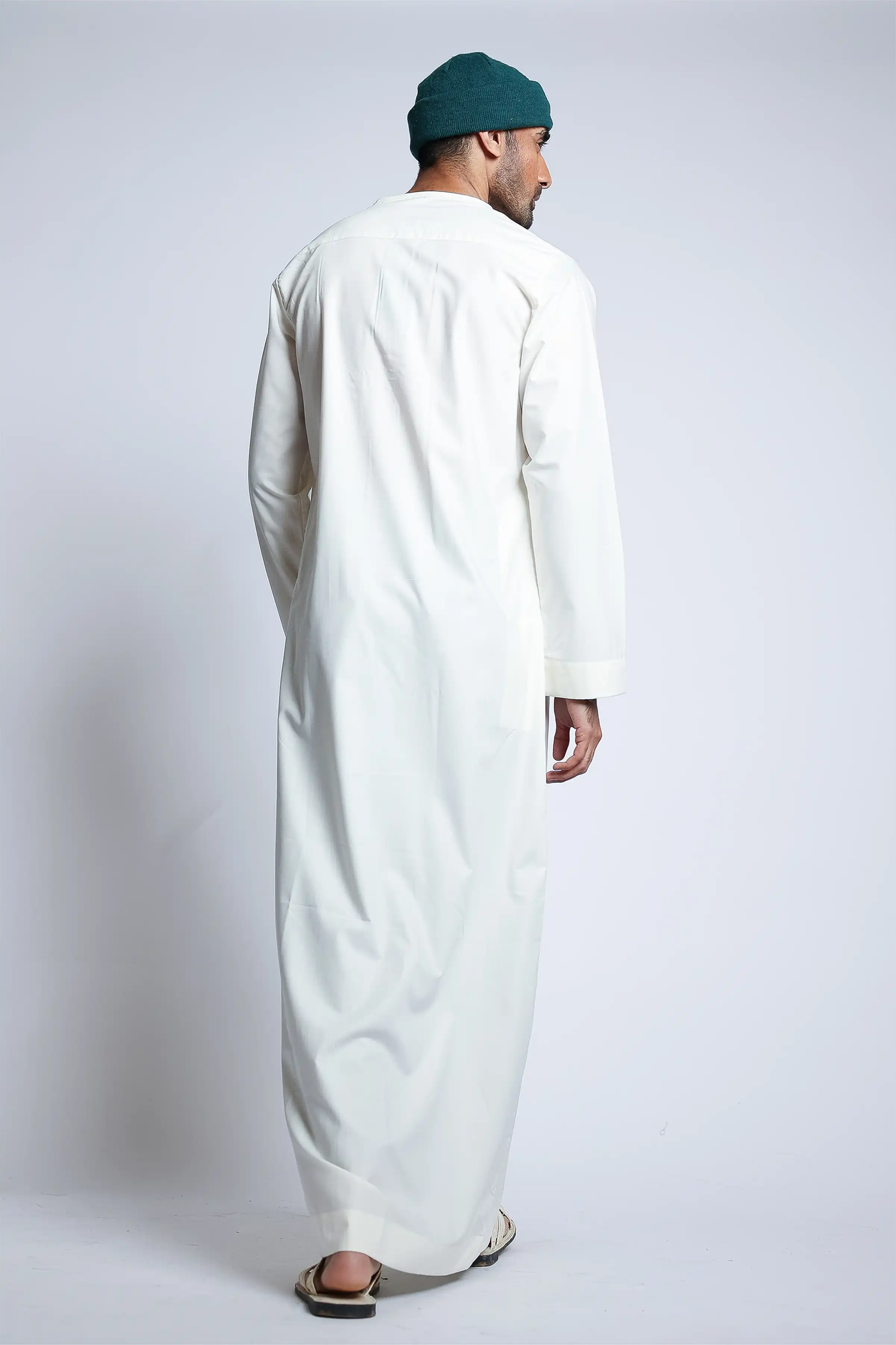 J145 Off White Omani Thobe - Image 3