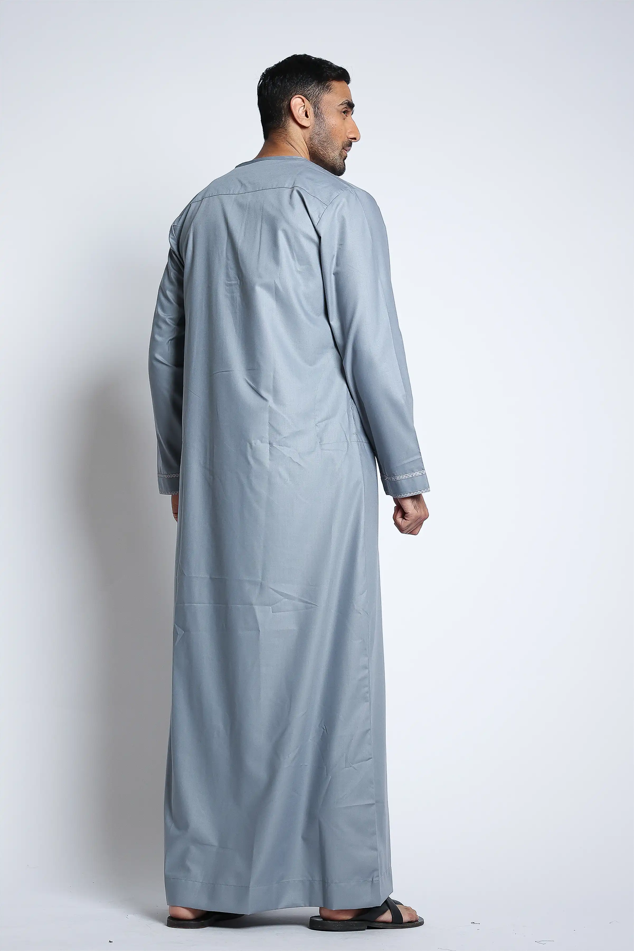 J146 Sailor Boy Grey Thobe - Image 3