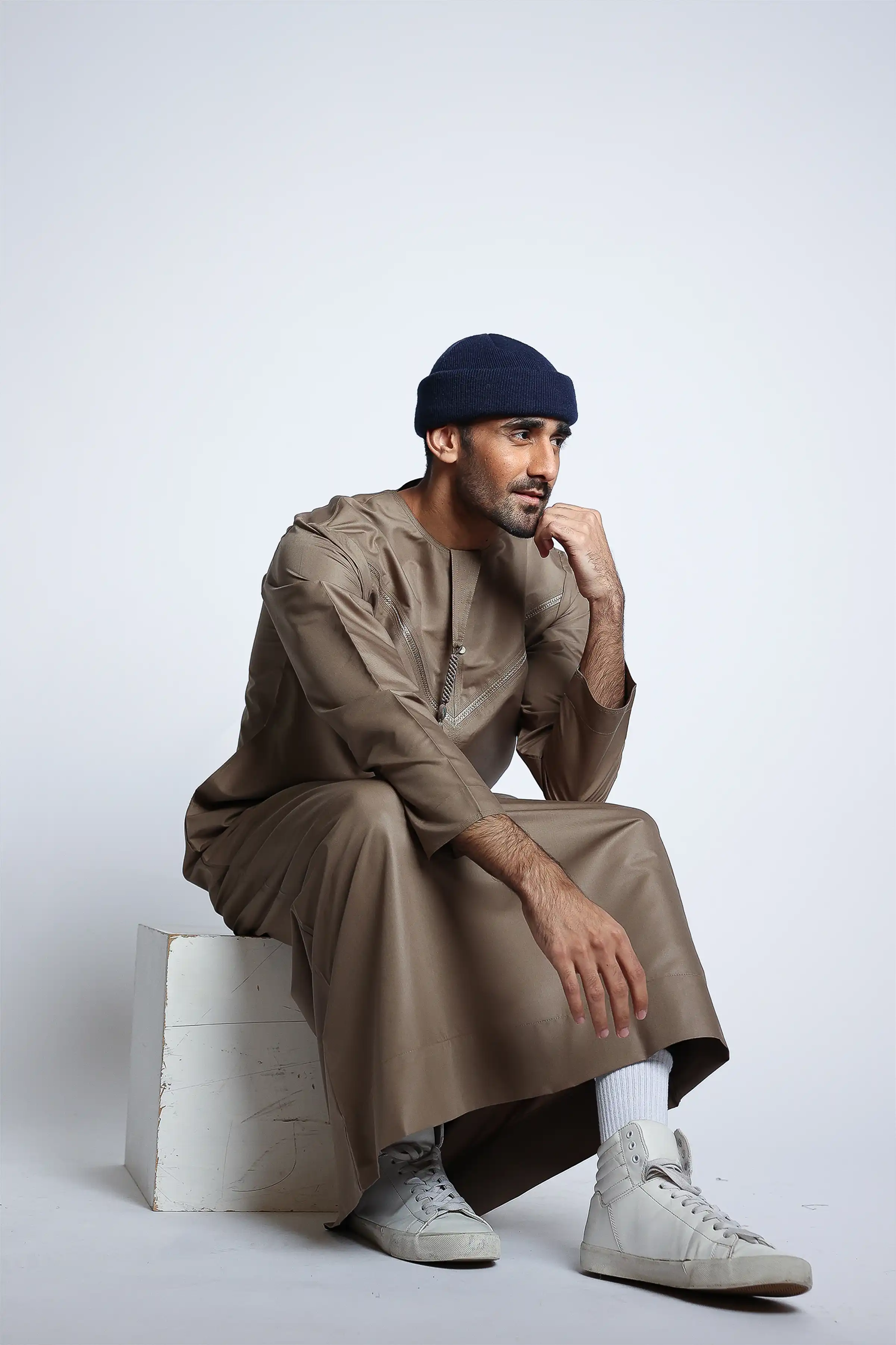 J148 Cobblestone Emirati Thobe - Image 7