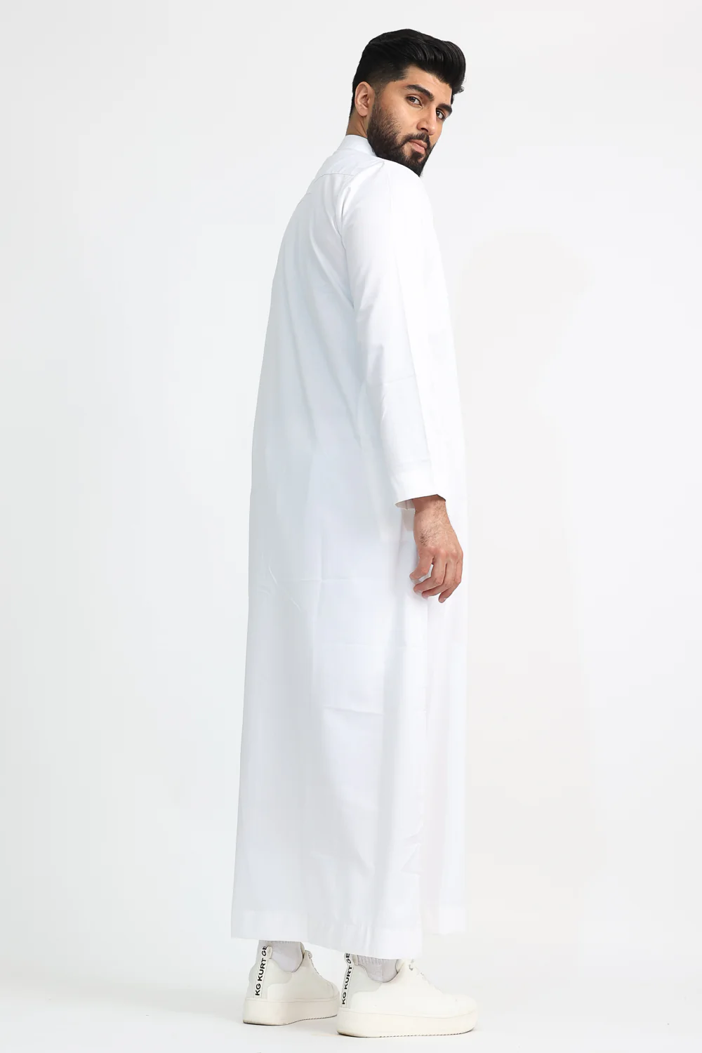 J1516 White Saudi Collar - Image 3