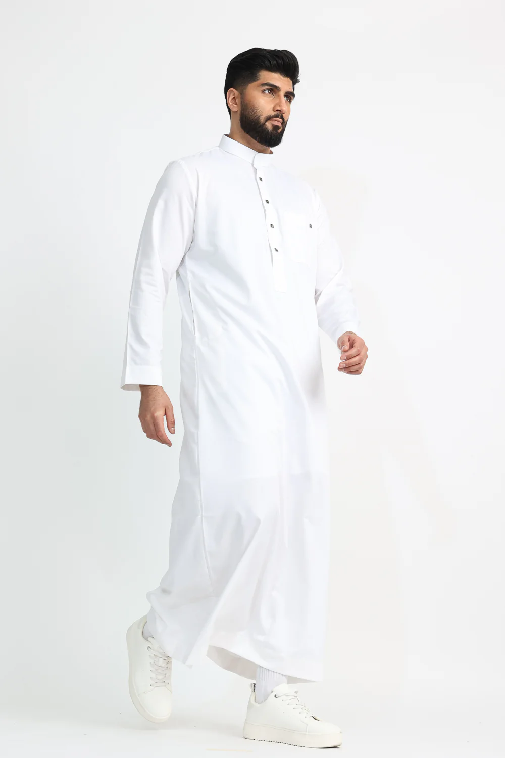 J1516 White Saudi Collar - Image 4