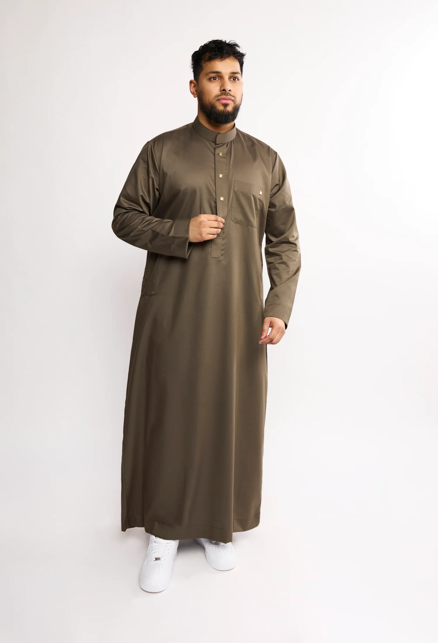 J1518 Army Green Saudi Collar