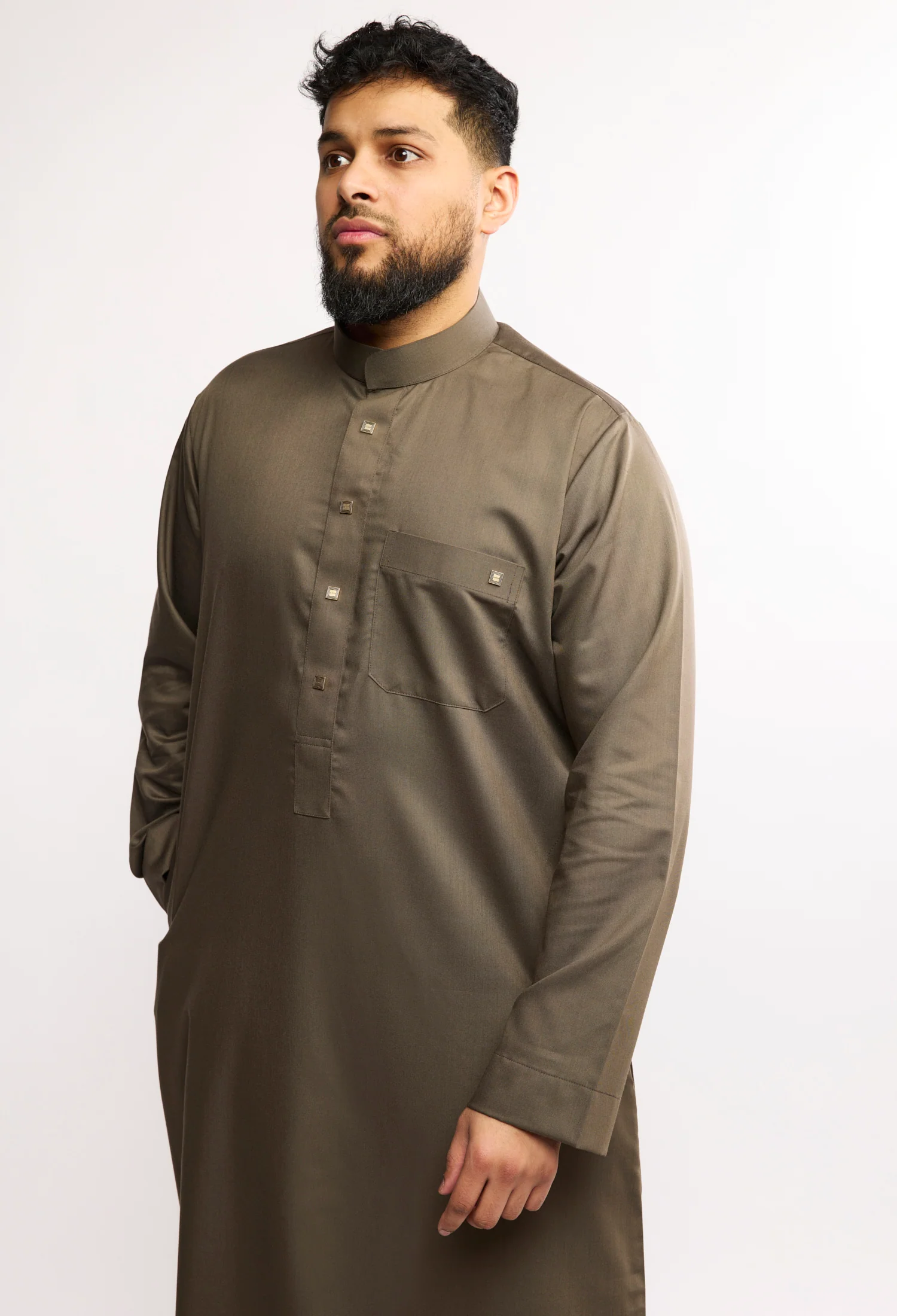 J1518 Army Green Saudi Collar - Image 3