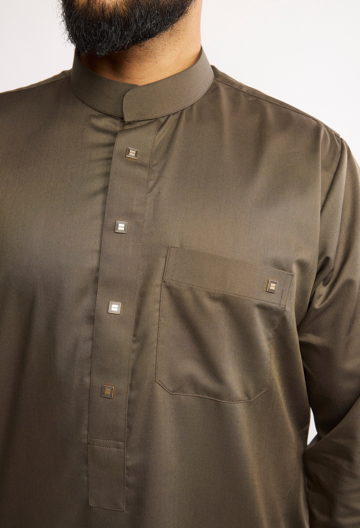 J1518 Army Green Saudi Collar - Image 4