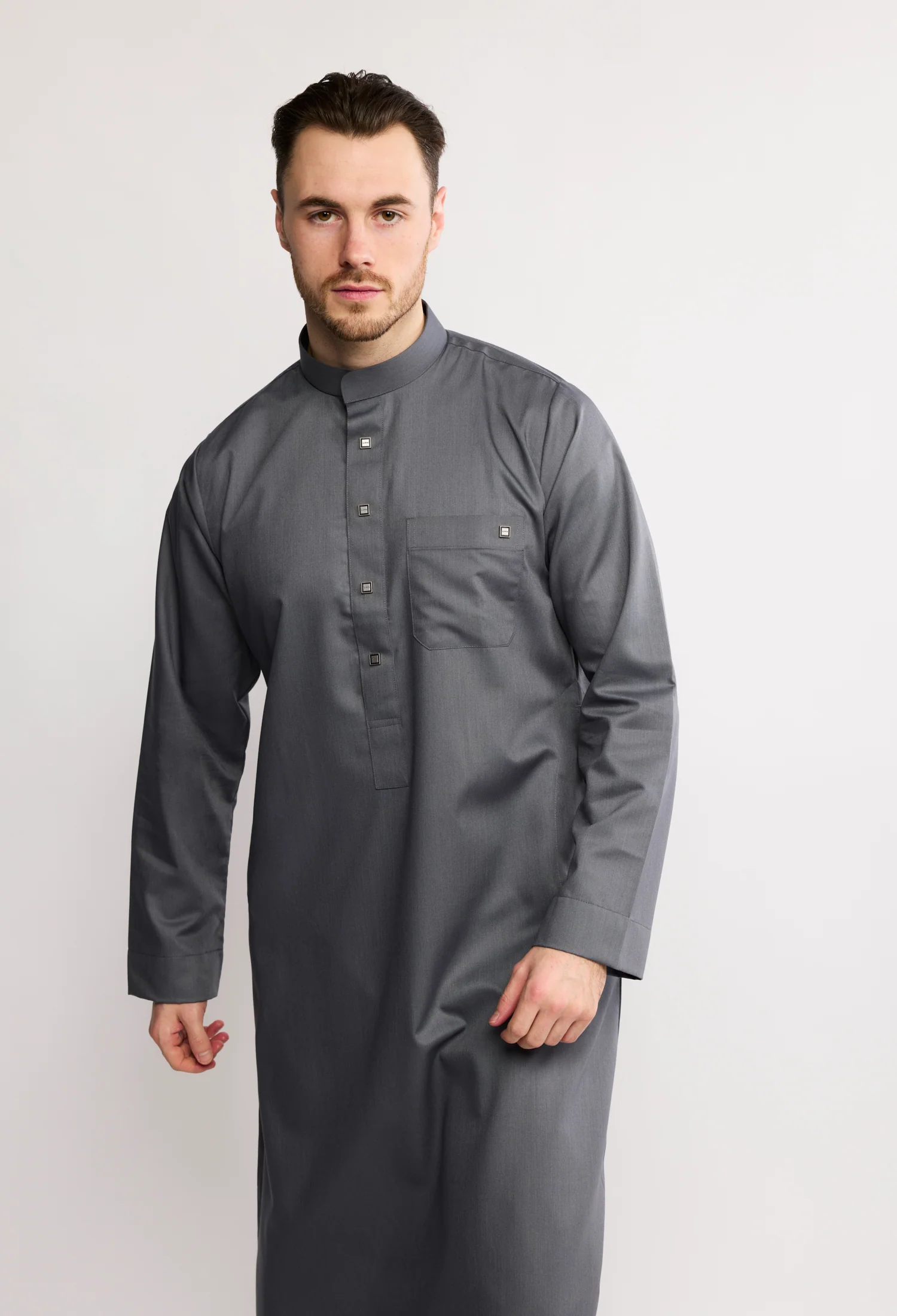 J1518 Steel Grey Saudi Collar - Image 3
