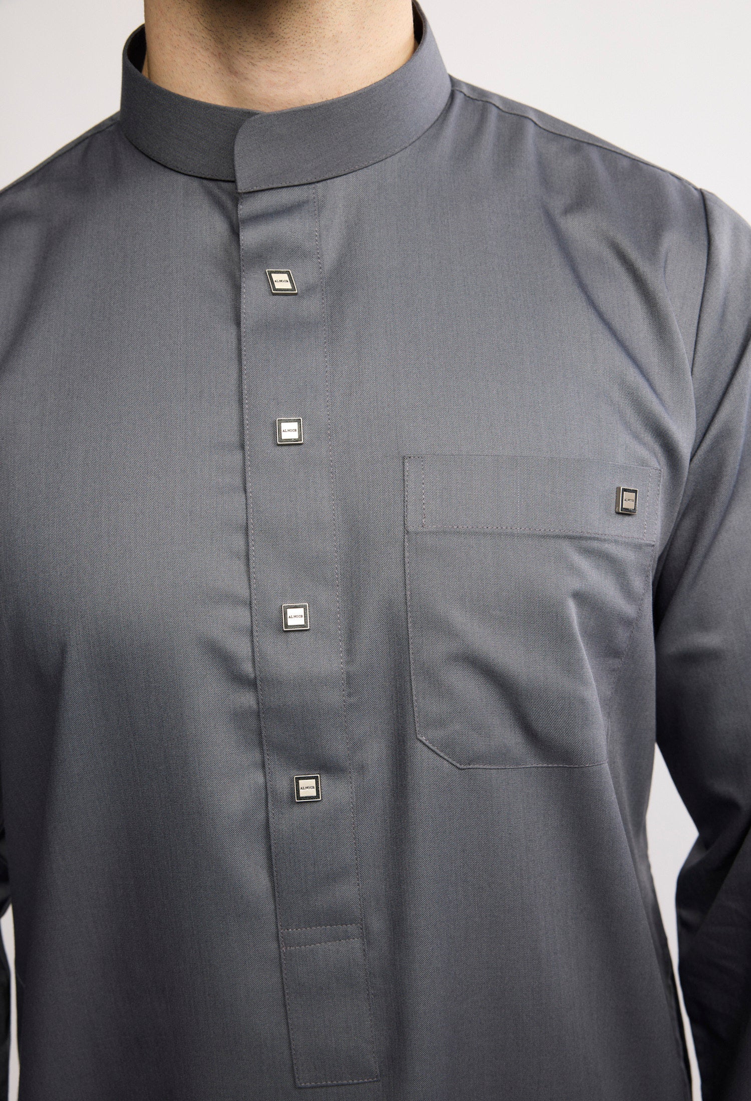 J1518 Steel Grey Saudi Collar - Image 4