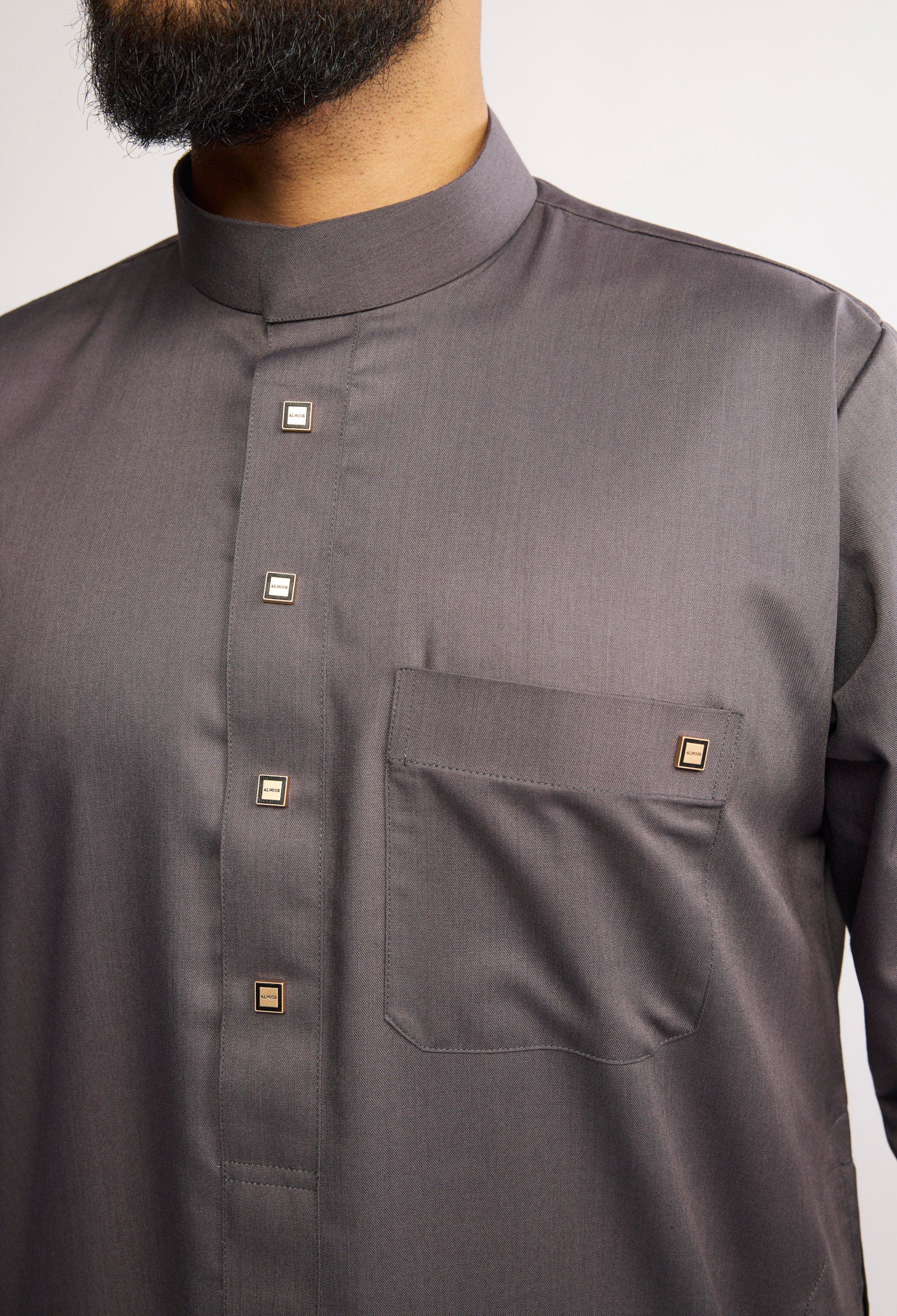 J1519 Caveman Gray Saudi Collar - Image 4