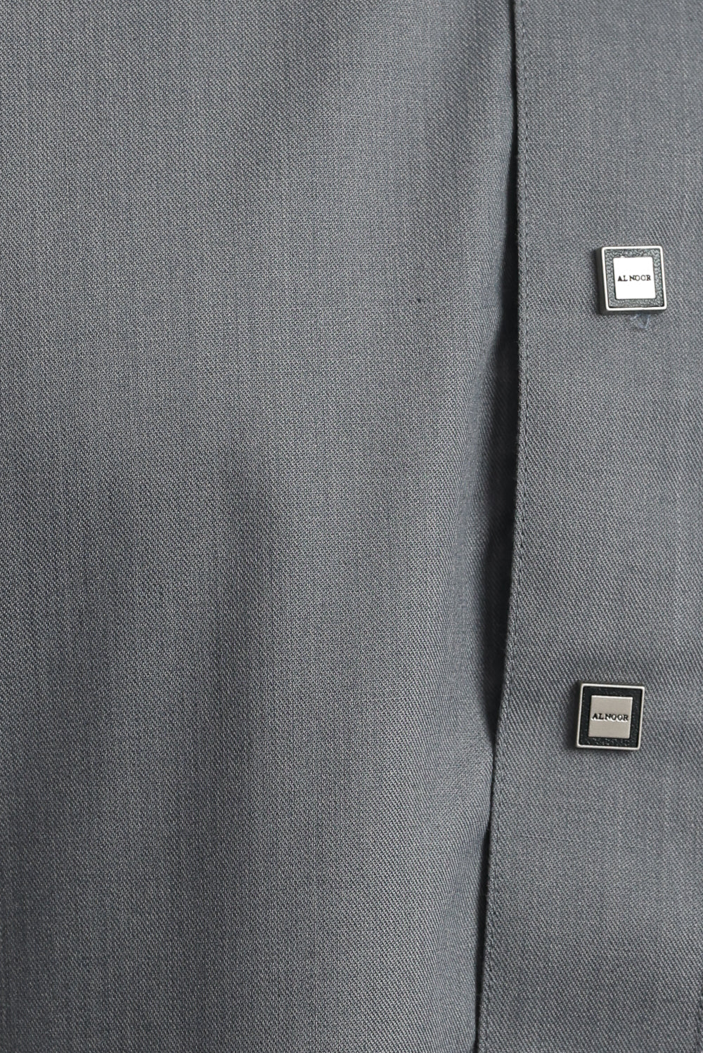 J1519 Saudi Collar Grey Thobe - Image 7