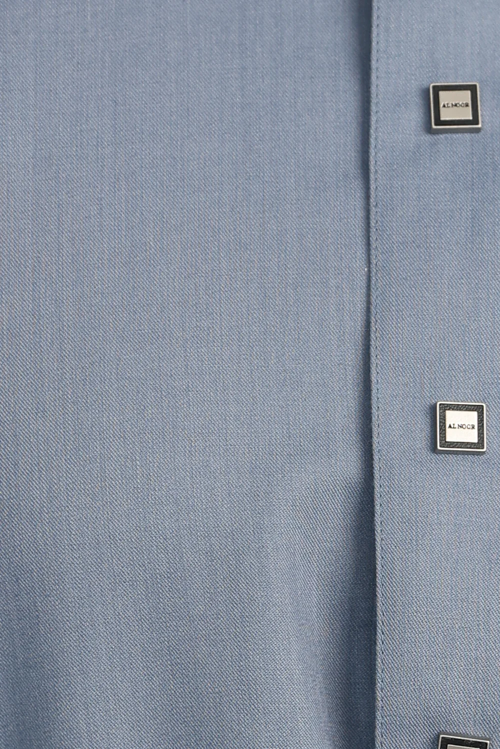 J1519 Saudi Collar Regent Blue Thobe - Image 6