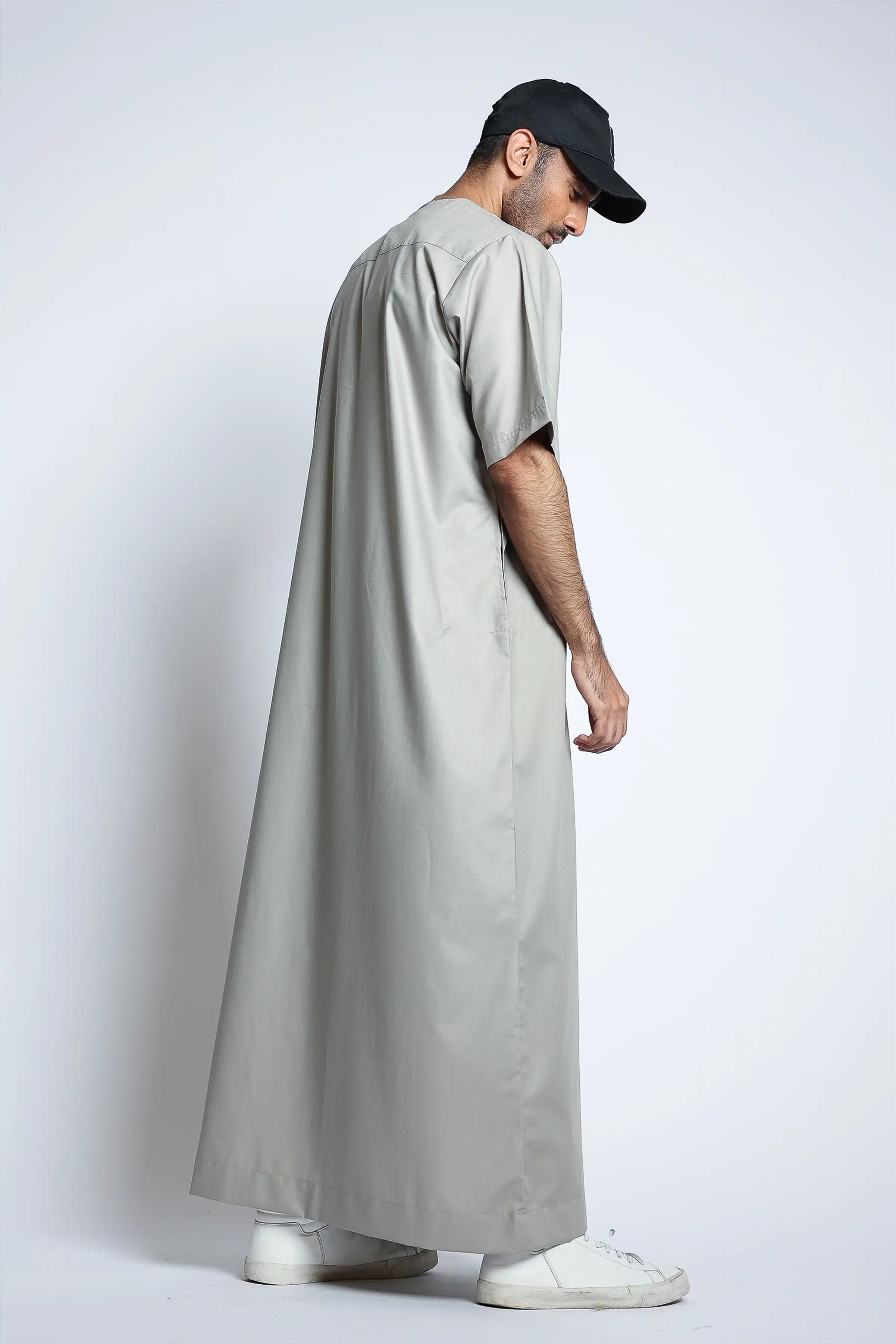 J152 Stonewall Grey Half Sleeve - Image 3