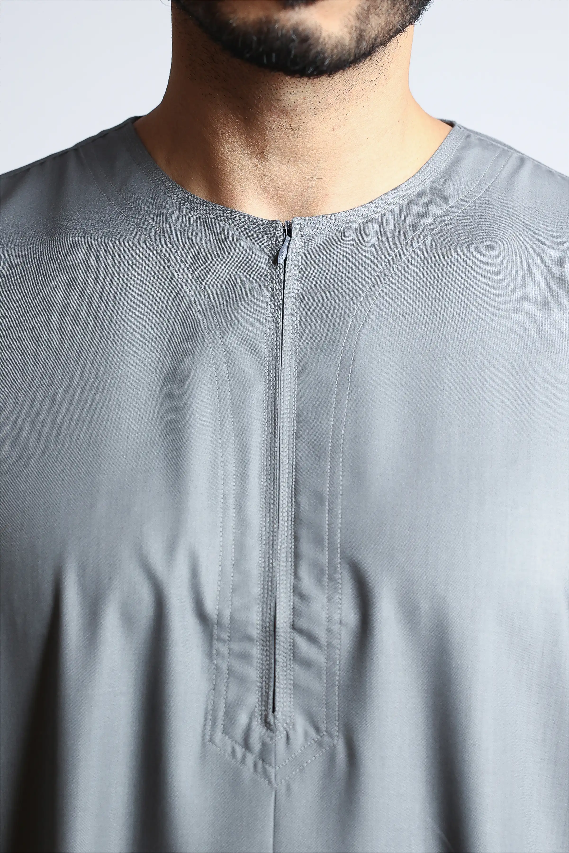 J152 Thunderstorm Grey Half Sleeve - Image 5