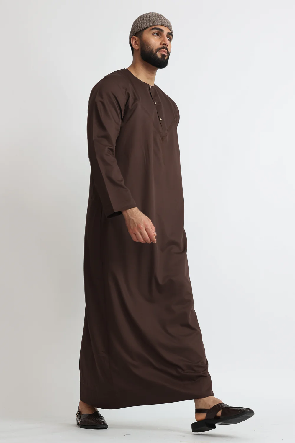J1524 Brown Matt Omani - Image 2