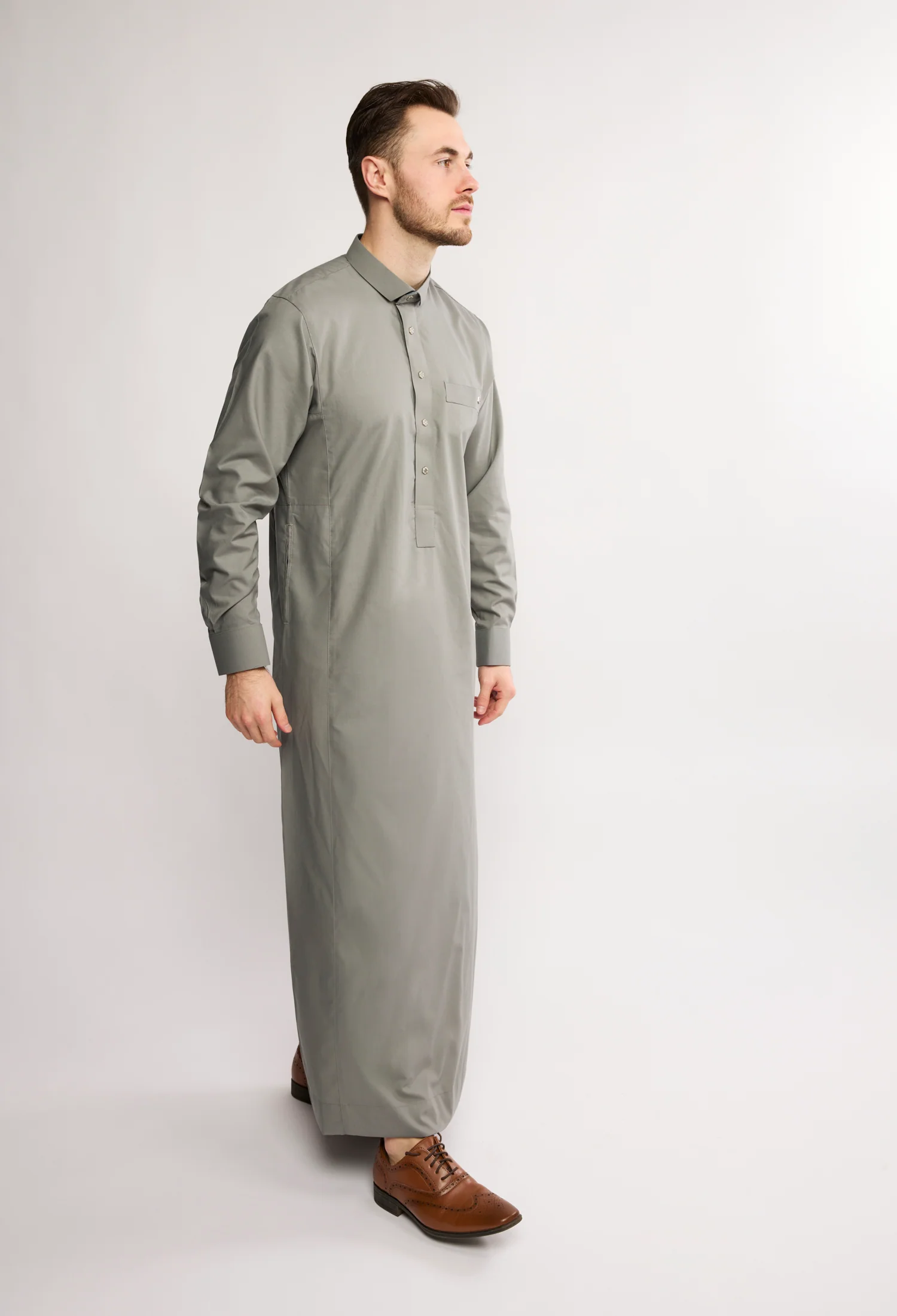 J2504 Al Noor Adult Thobe – Star Dust - Image 2