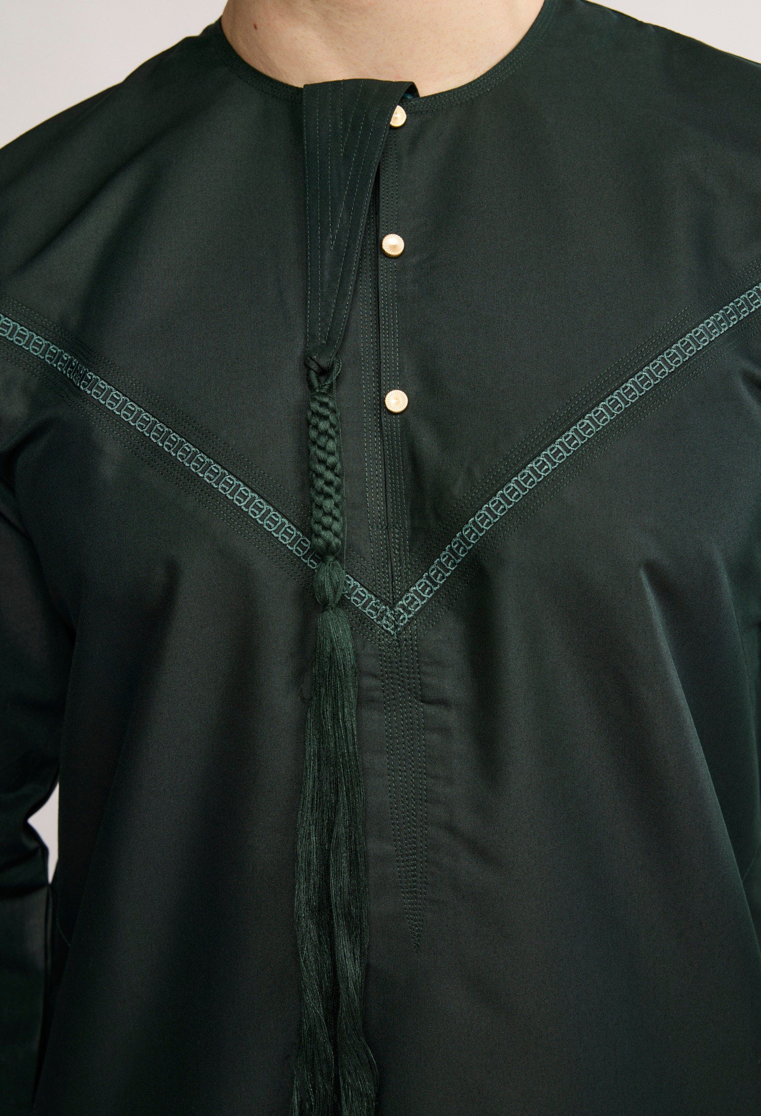 J2511 Lunar Green Emirati Kandura - Image 4
