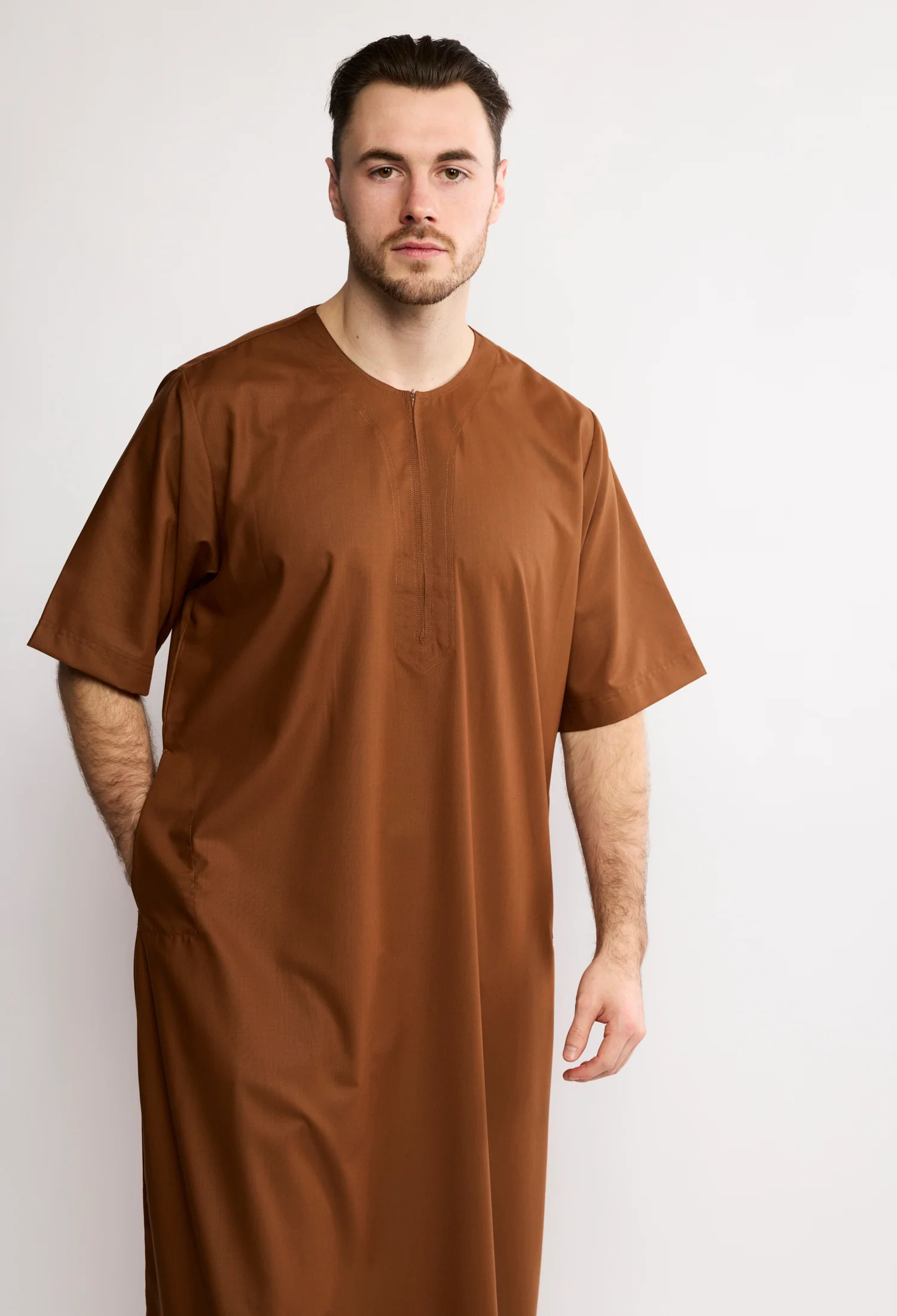 J2514 Burnt Umber Half Sleeve - Image 3