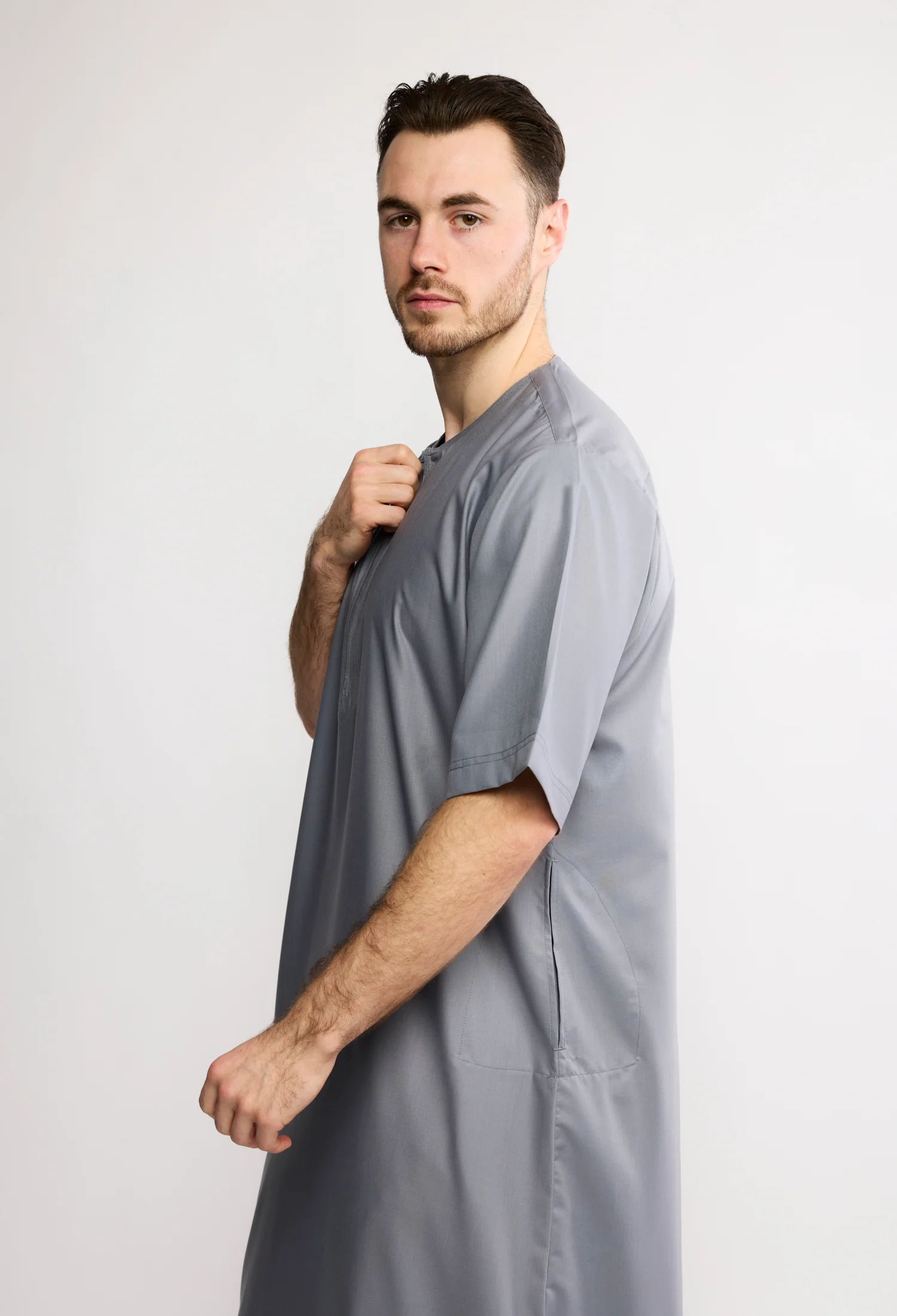 J2514 French Gray Half Sleeve - Image 3