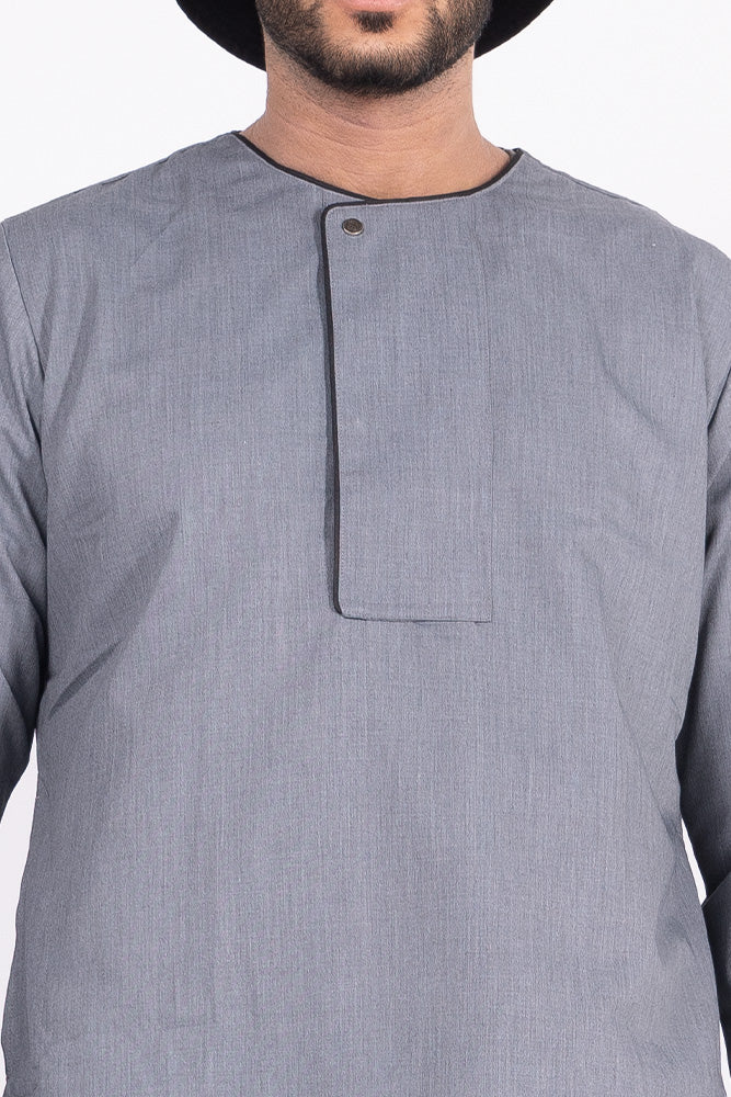 Light Grey Kids Piping - Image 4