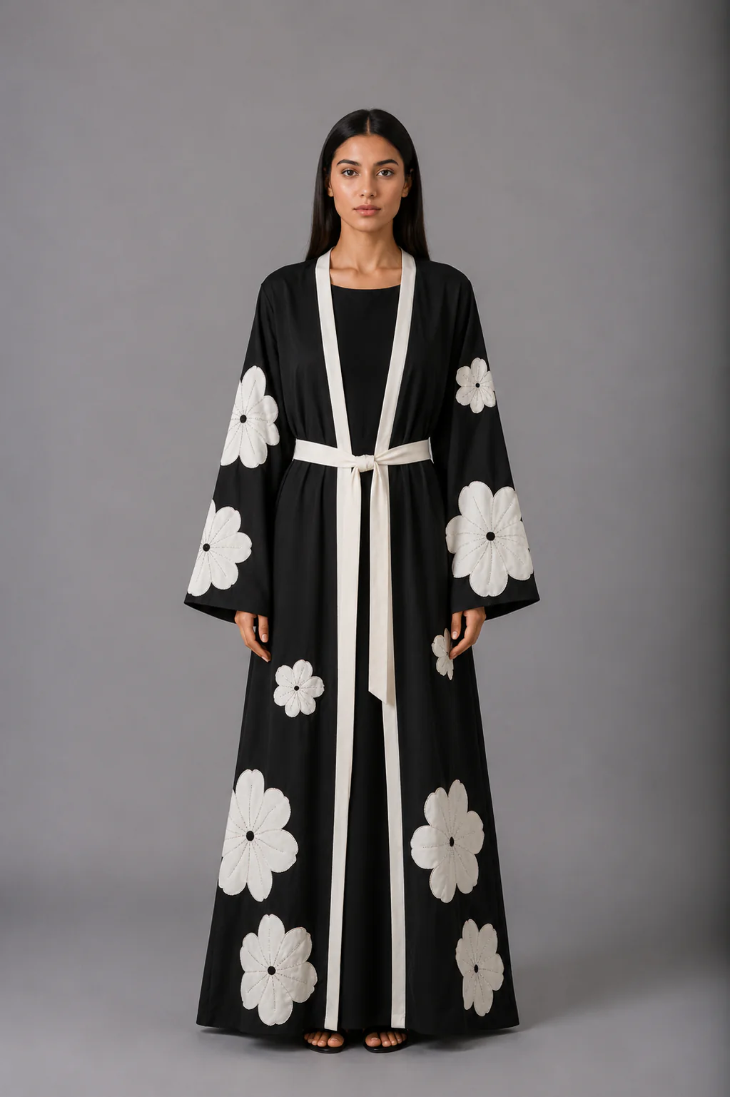 Luna Floral Abaya