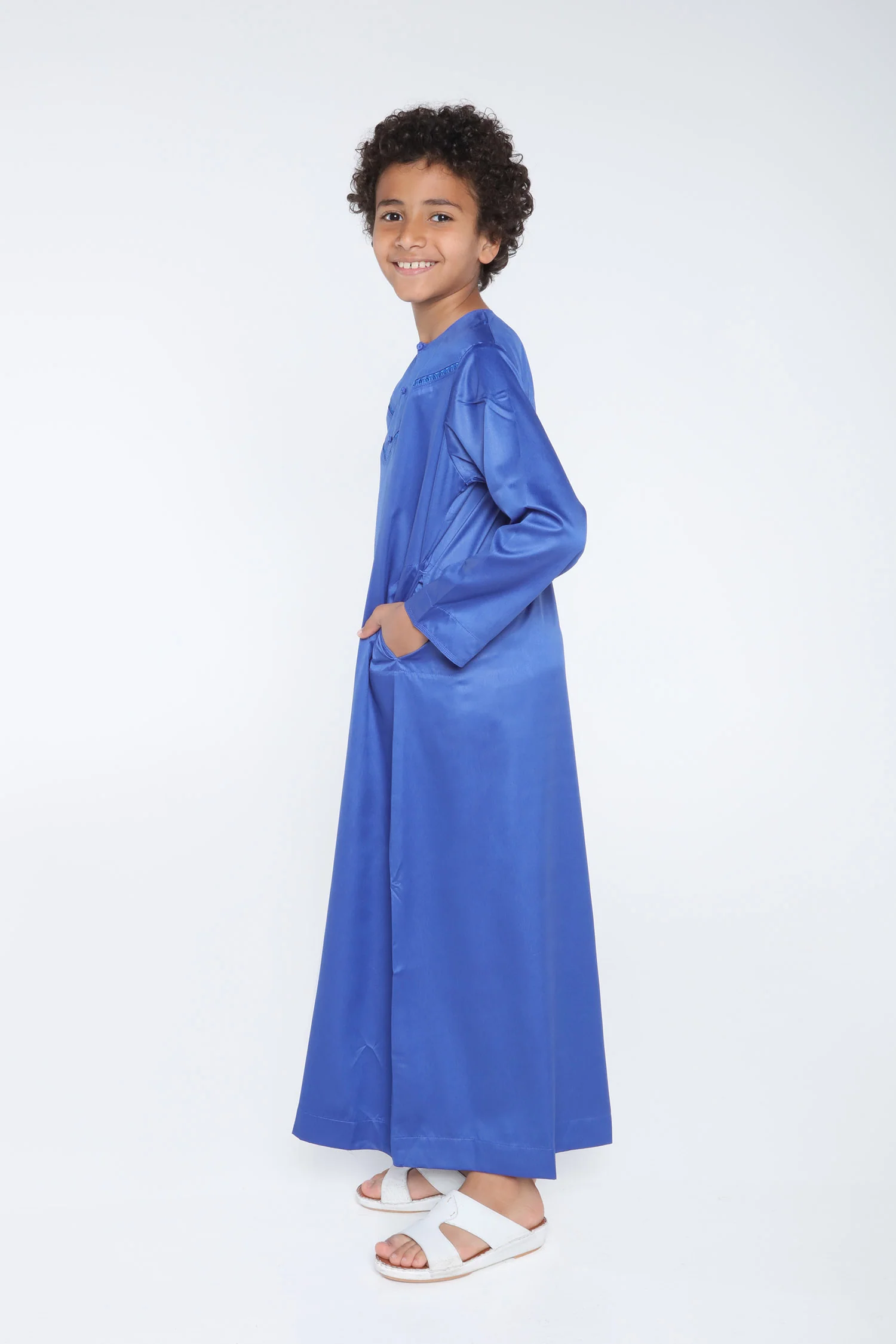 Marine Blue Kids Omani - Image 4